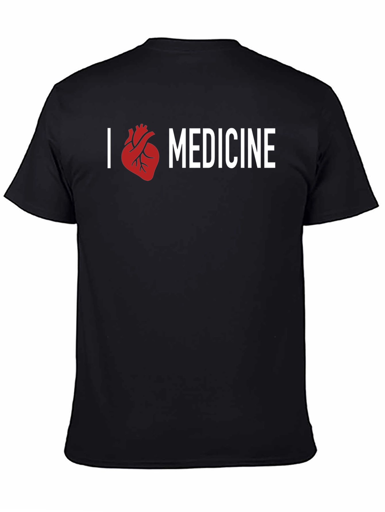 I Heart Medicine Graphic Tee - Black