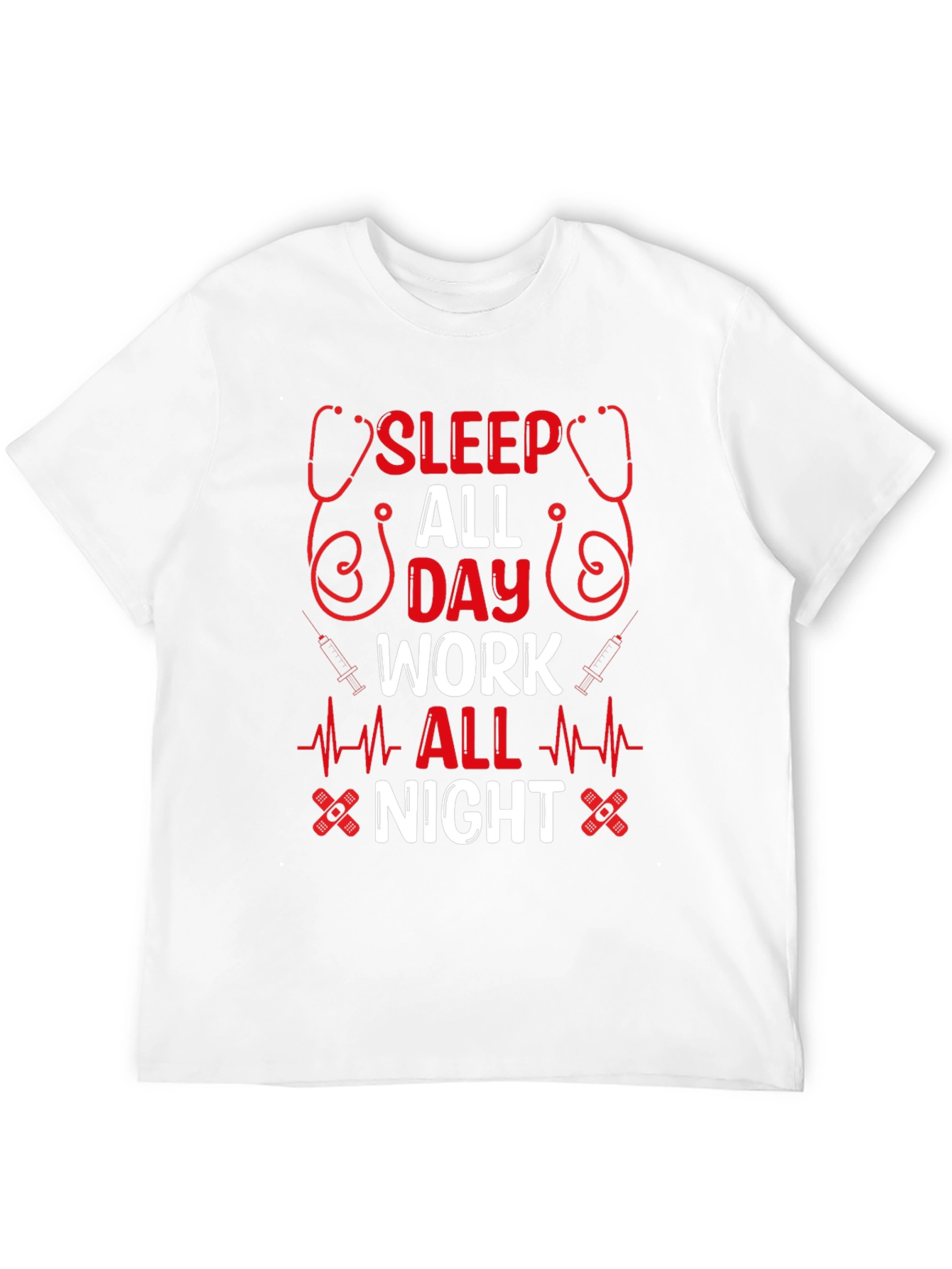 Sleep All Day Work All Night T-Shirt