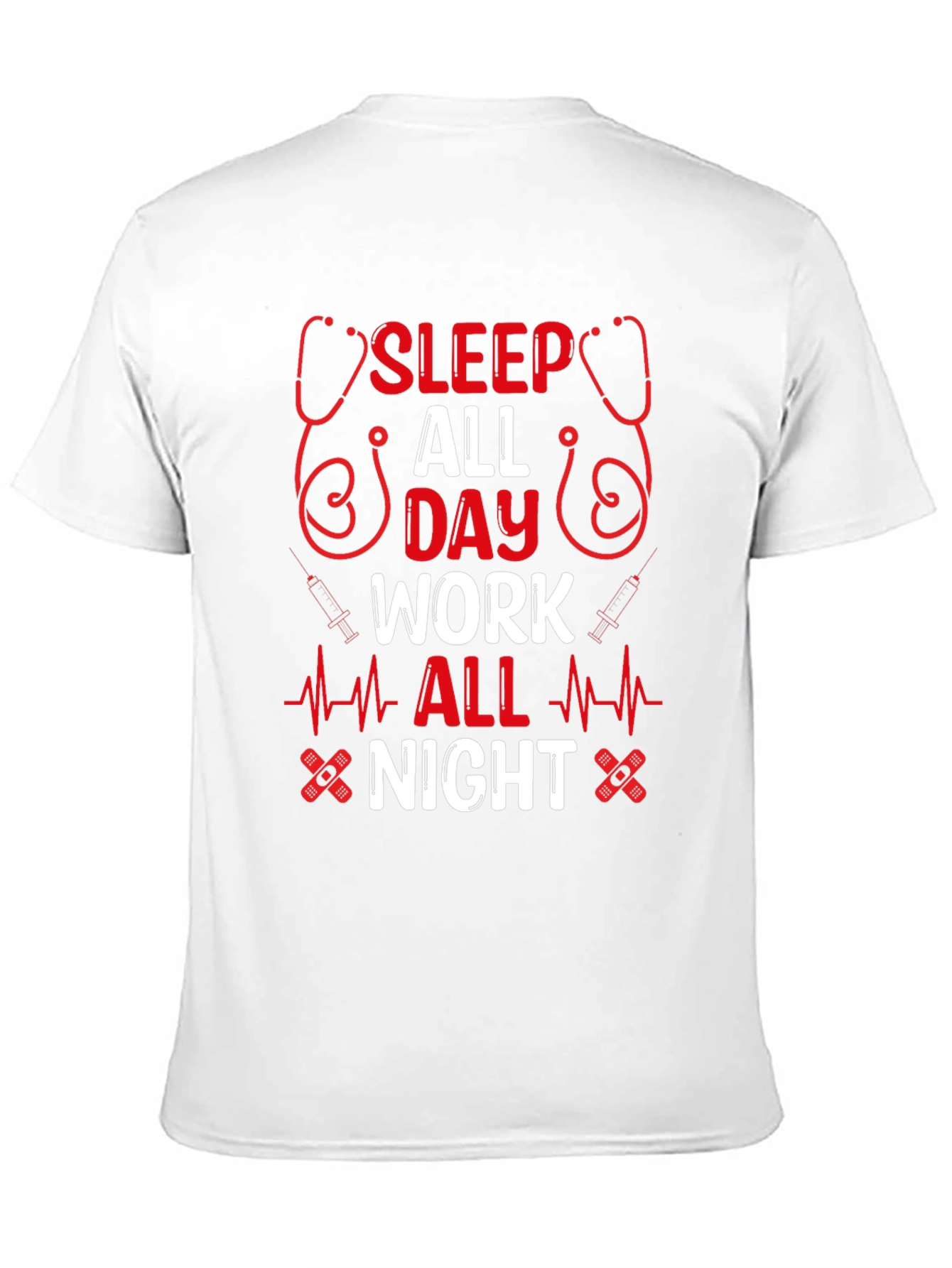 Sleep All Day Work All Night T-Shirt