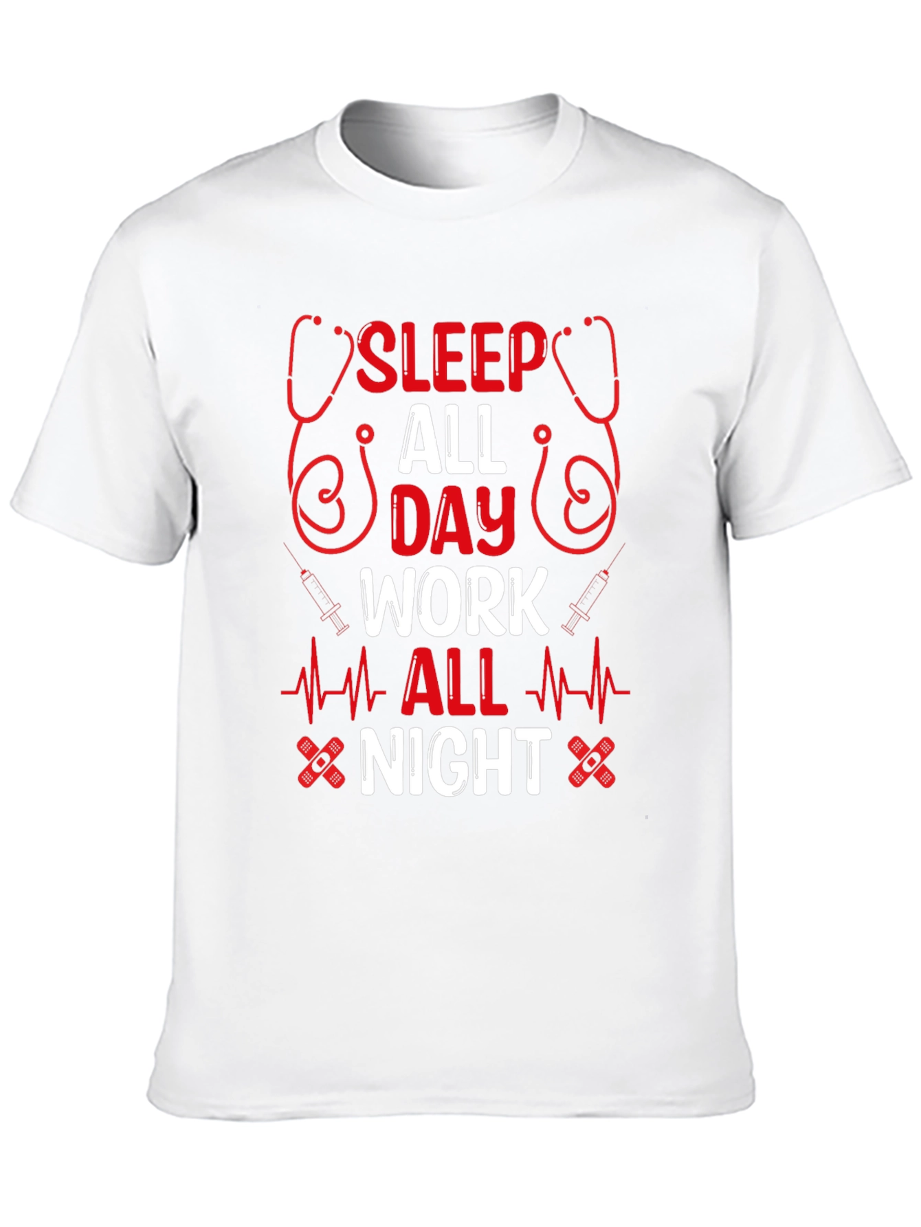 Sleep All Day Work All Night T-Shirt
