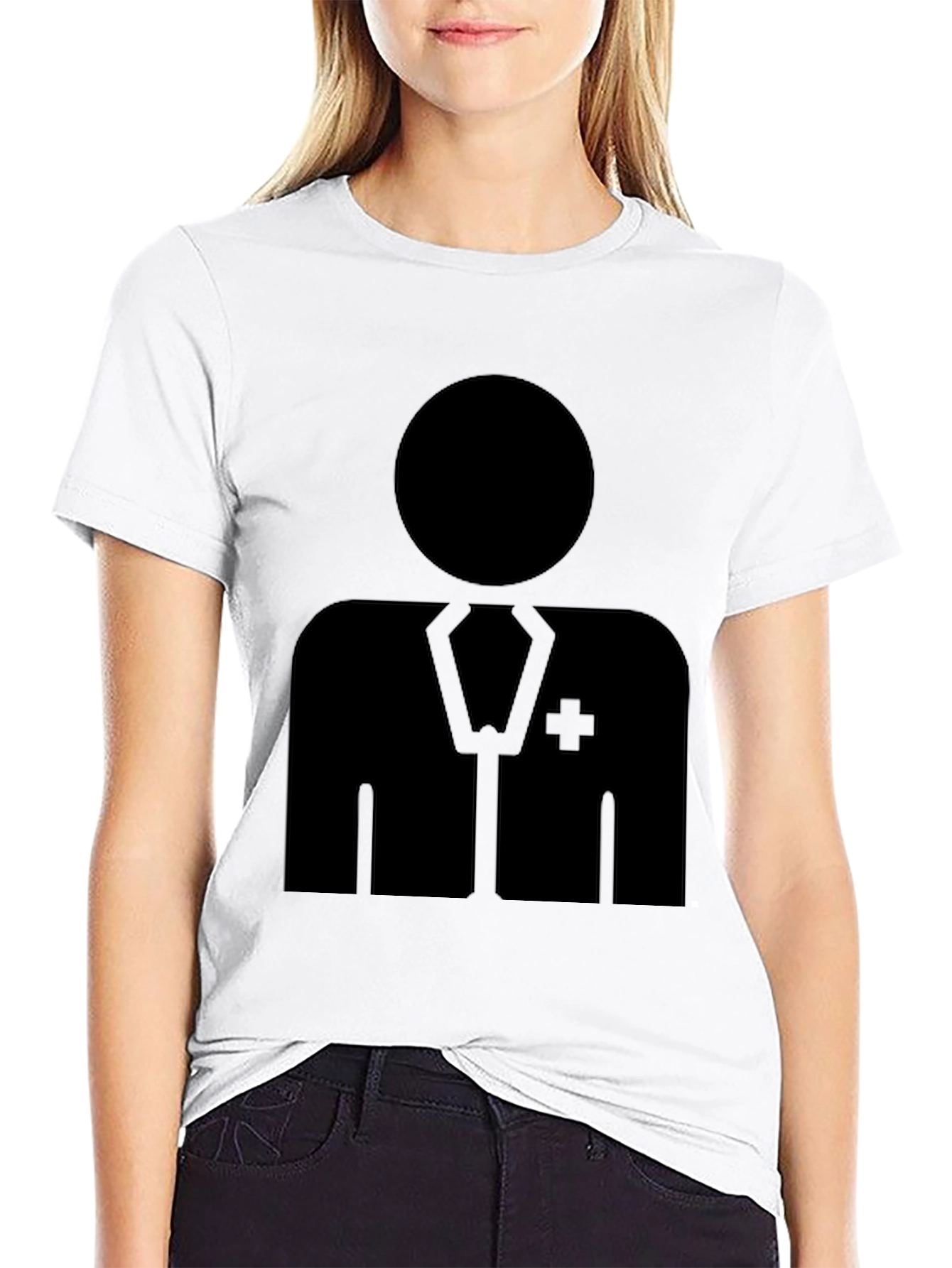 Doctor Graphic T-Shirt - Black