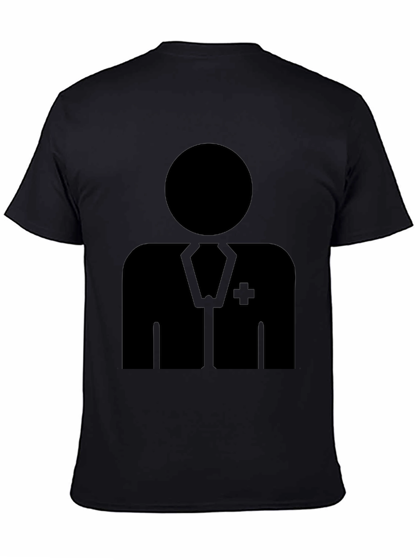 Doctor Graphic T-Shirt - Black