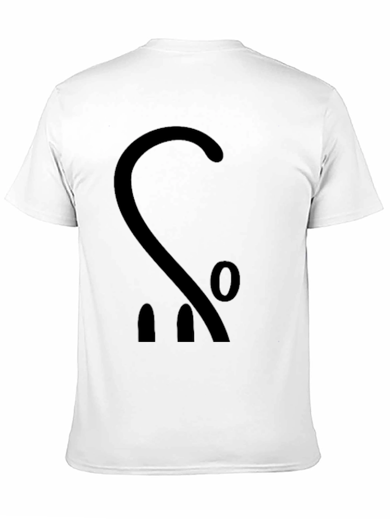 Abstract Black Graphic Tee - Modern Style