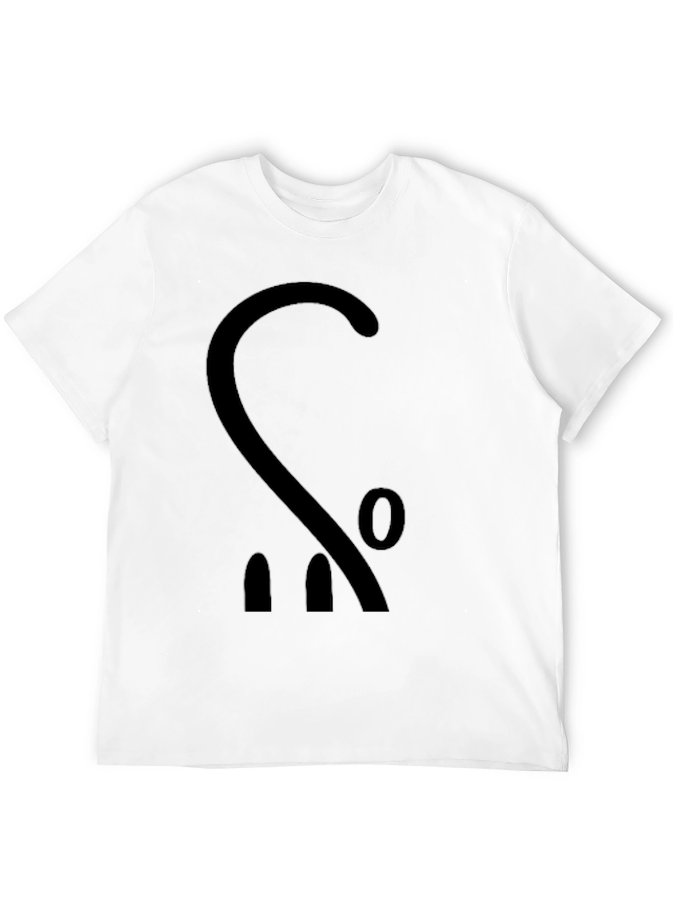 Abstract Black Graphic Tee - Modern Style