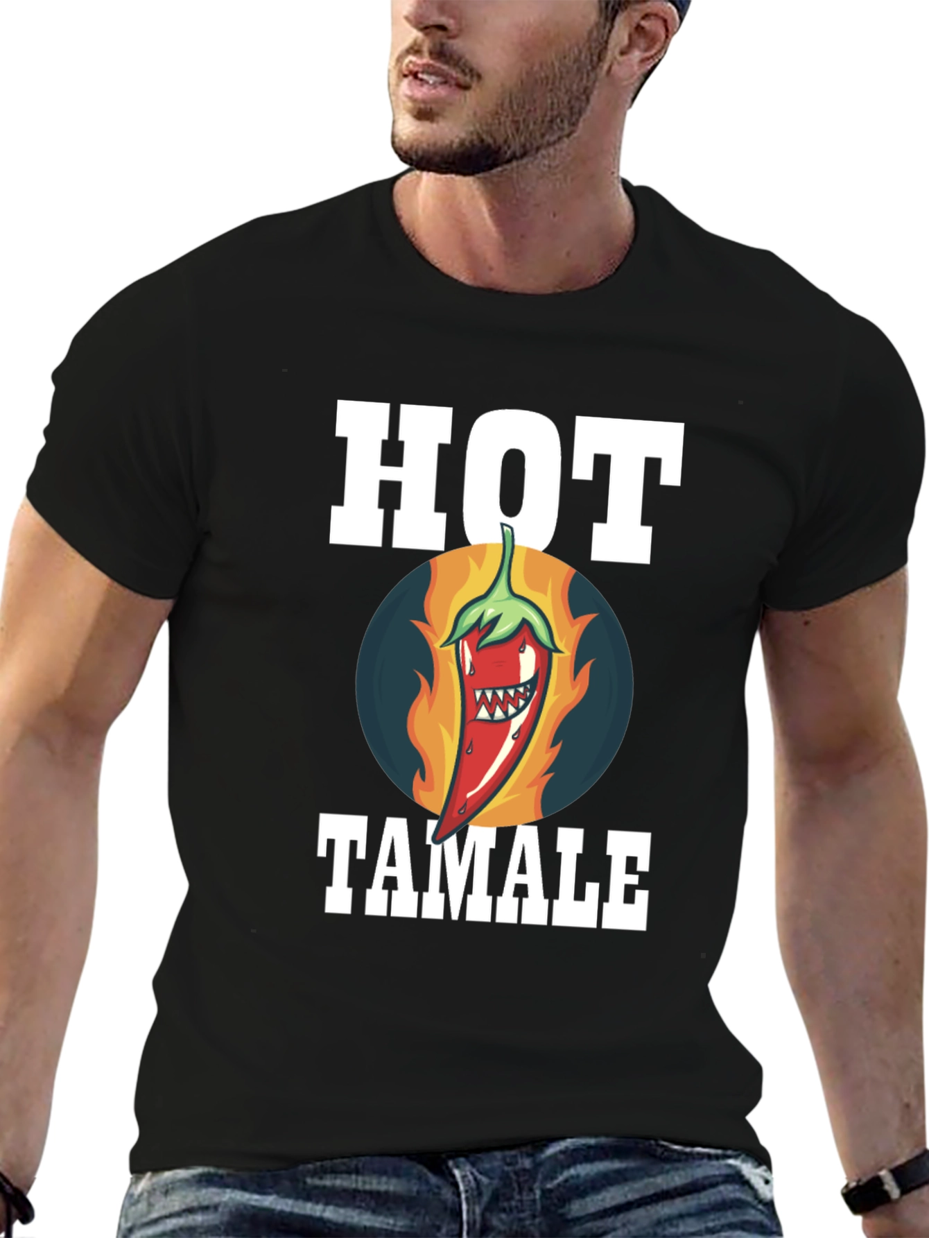 Hot Tamale Graphic Tee - Spicy & Fun!
