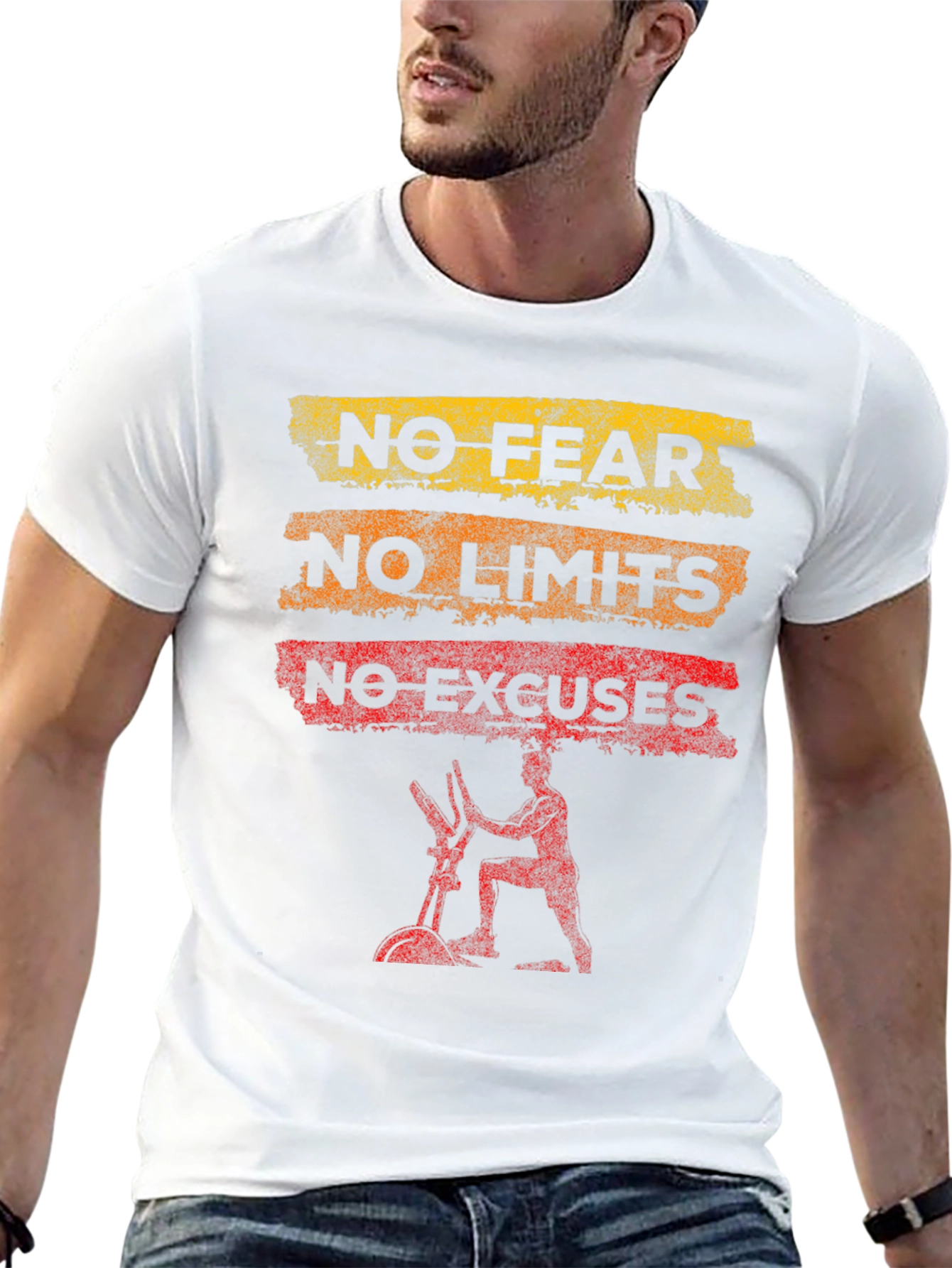 No Fear No Limits No Excuses T-Shirt
