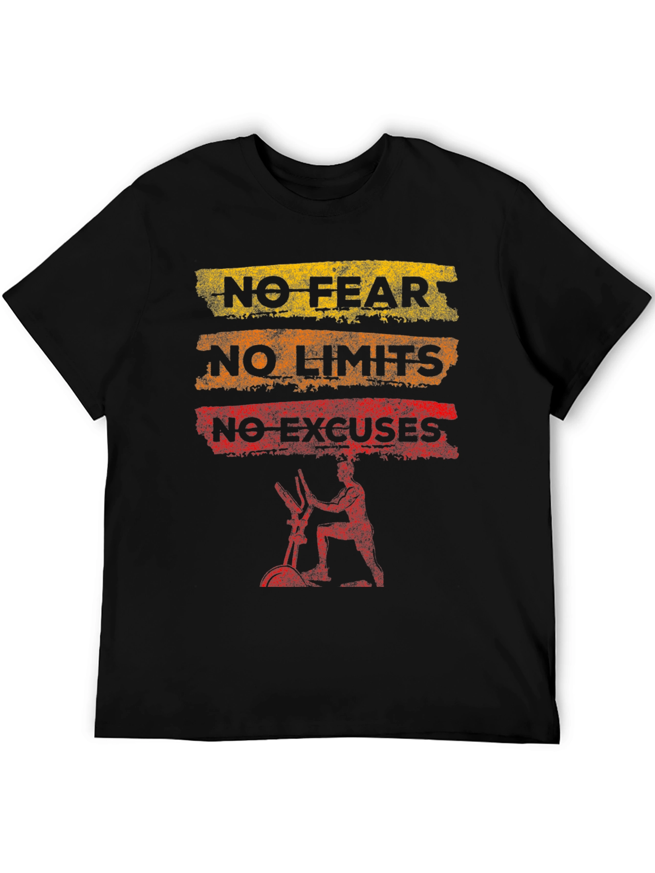 No Fear No Limits No Excuses T-Shirt