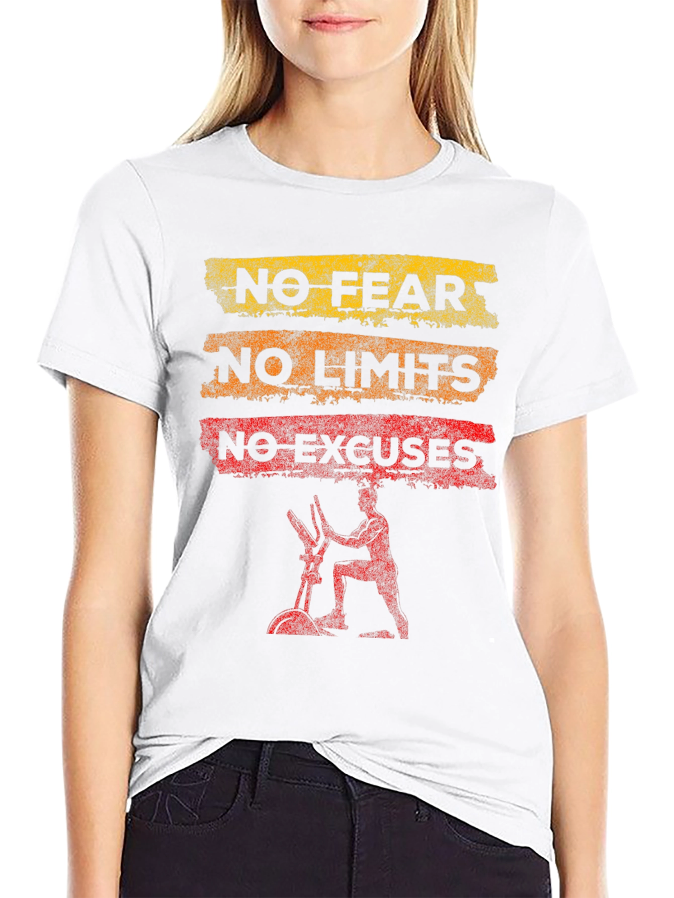 No Fear No Limits No Excuses T-Shirt