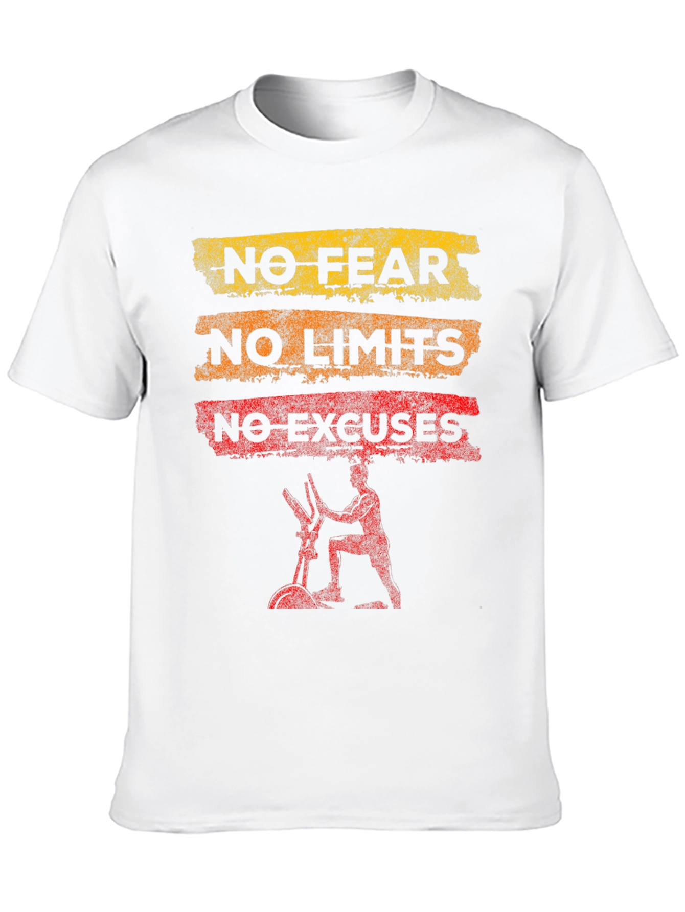 No Fear No Limits No Excuses T-Shirt