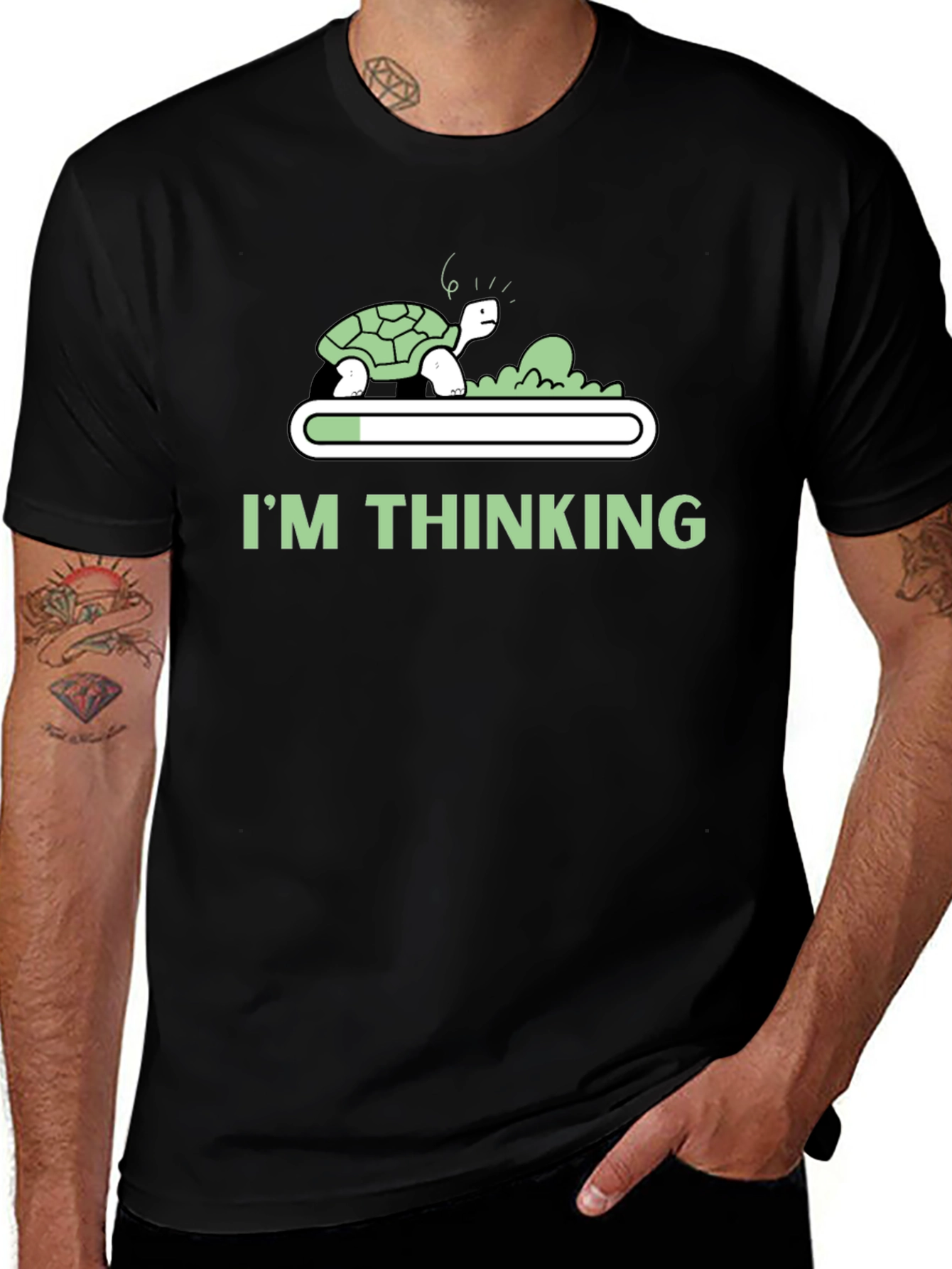 Im Thinking Funny Turtle T-Shirt