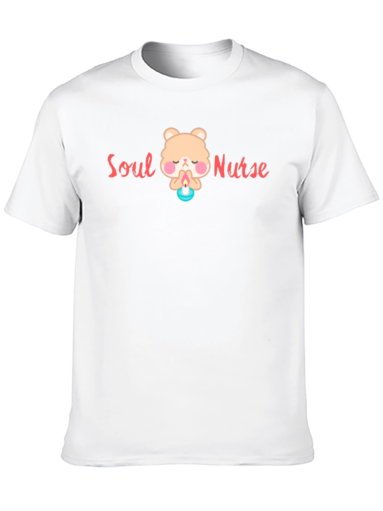 Soul Nurse Graphic T-Shirt- Cute Bear Design