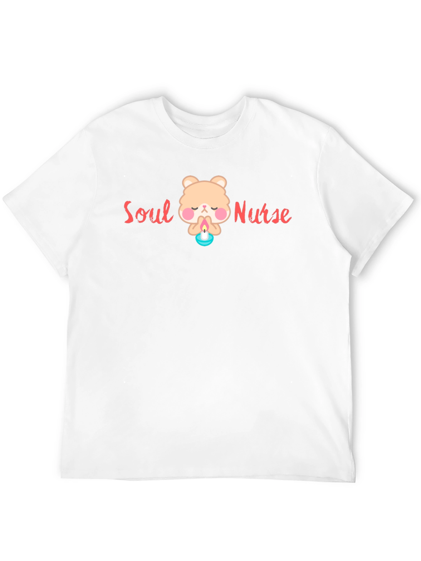 Soul Nurse Graphic T-Shirt- Cute Bear Design