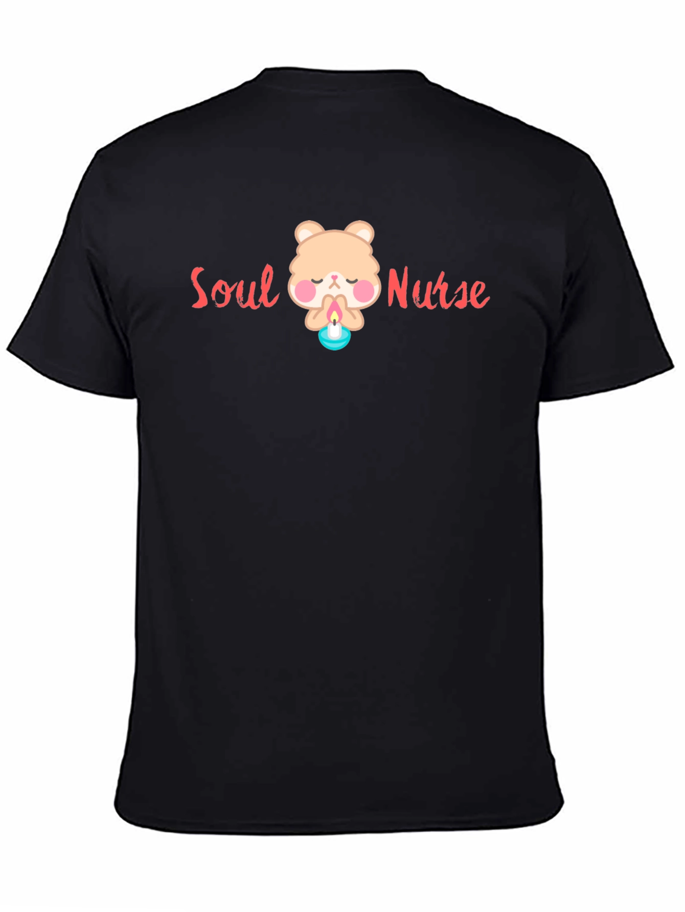 Soul Nurse Graphic T-Shirt- Cute Bear Design