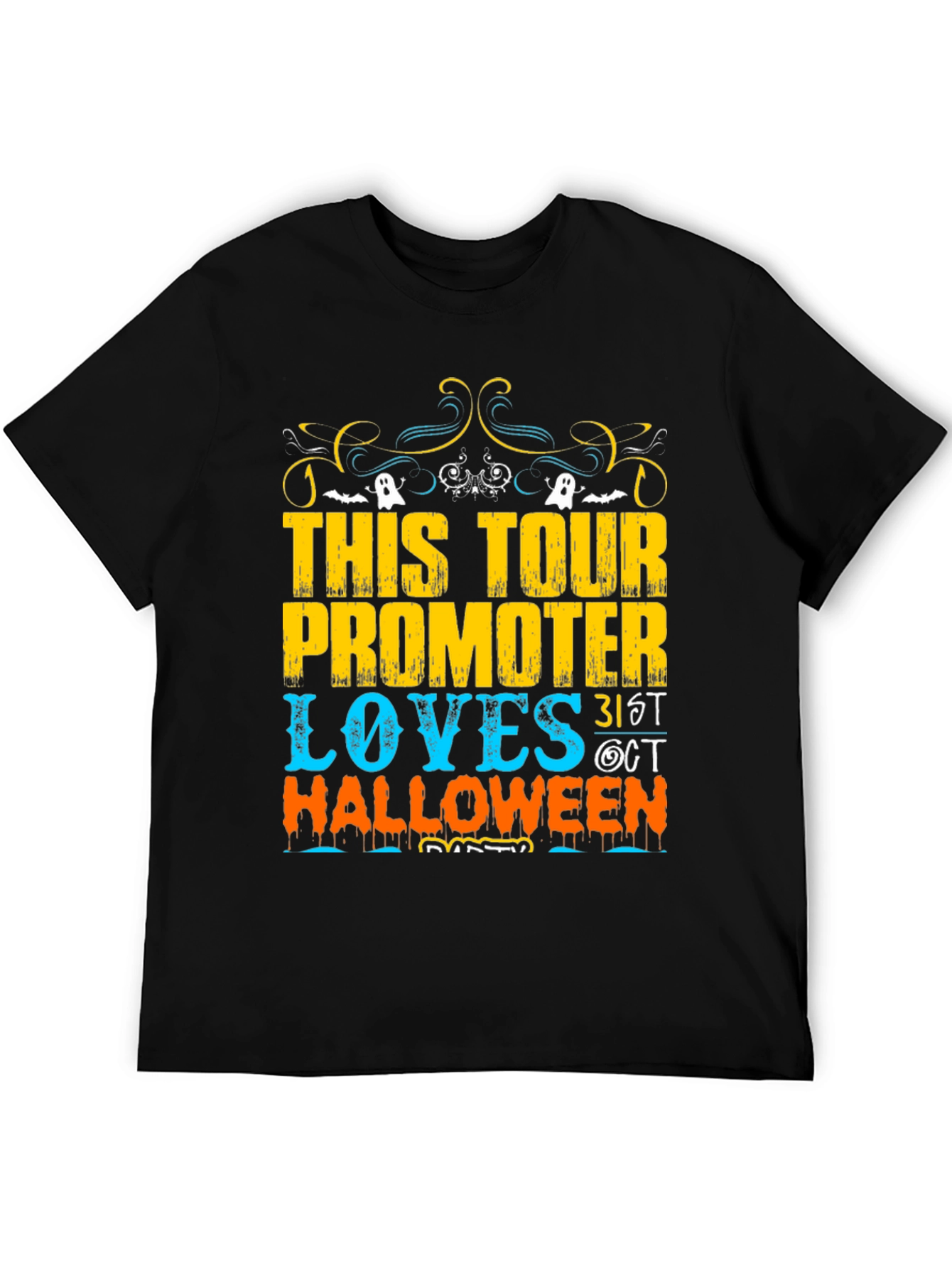 Halloween Tour Promoter Graphic T-Shirt