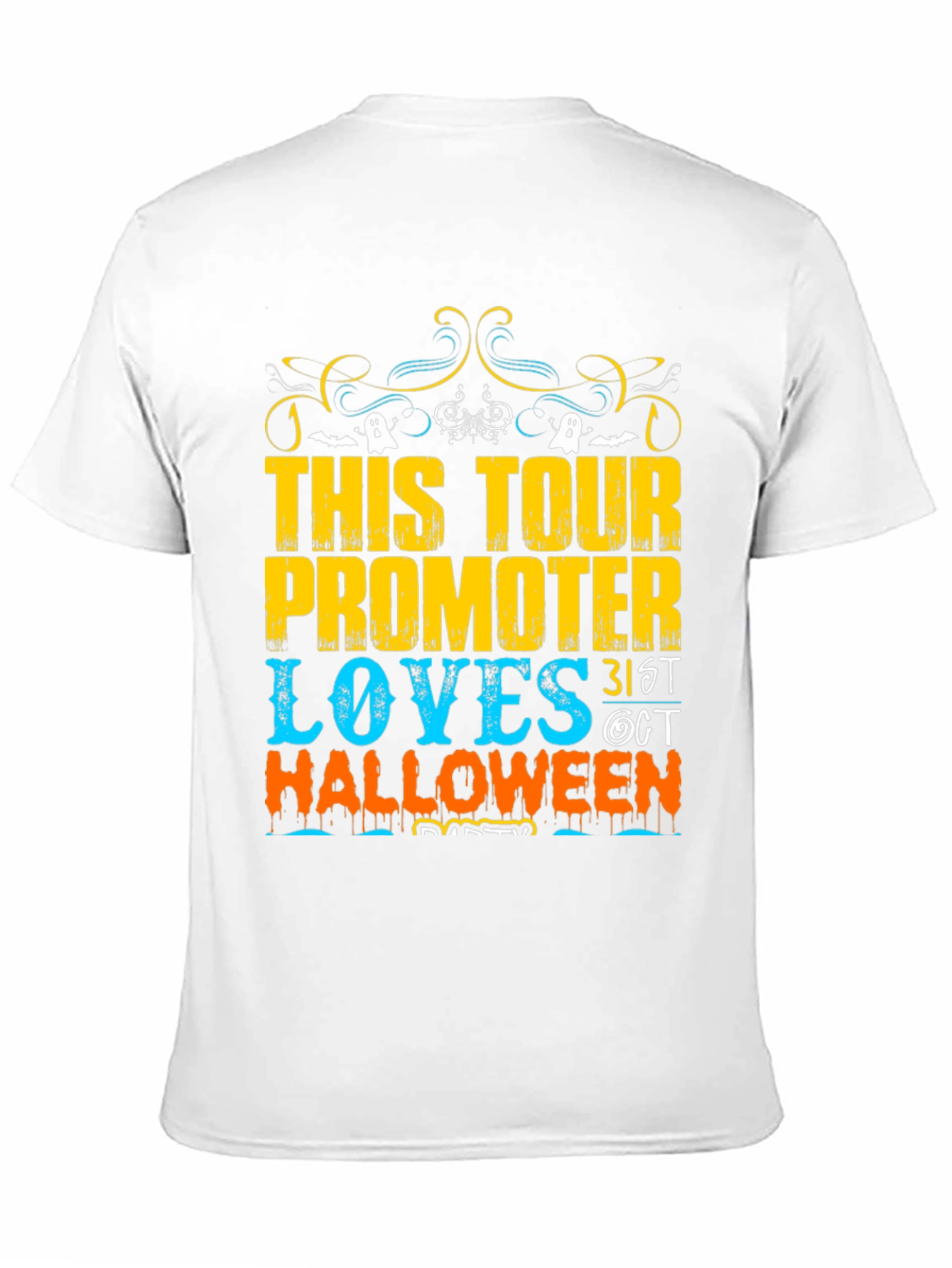 Halloween Tour Promoter Graphic T-Shirt