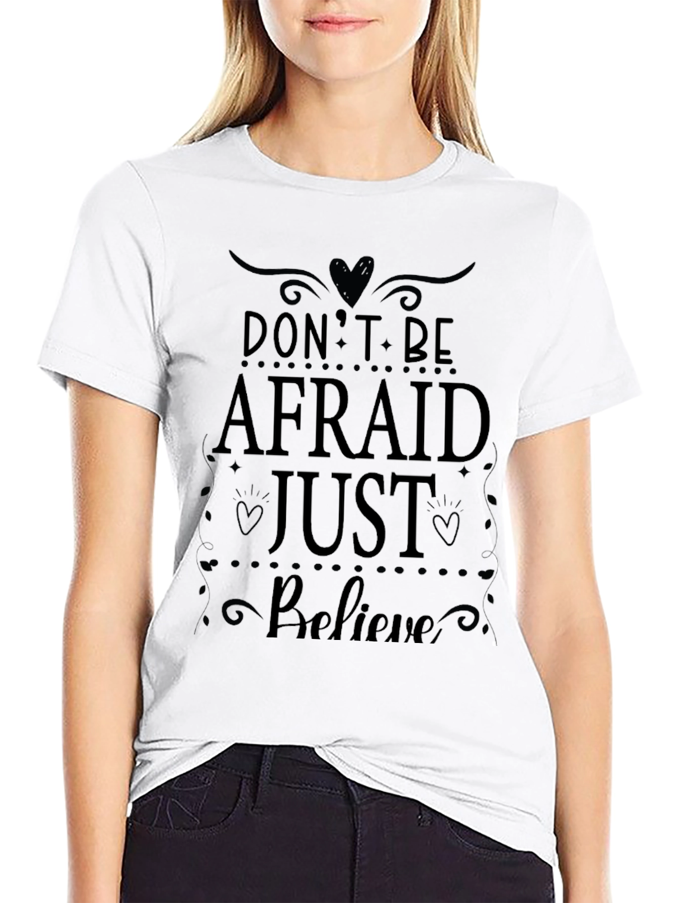 Inspirational Believe Graphic Tee