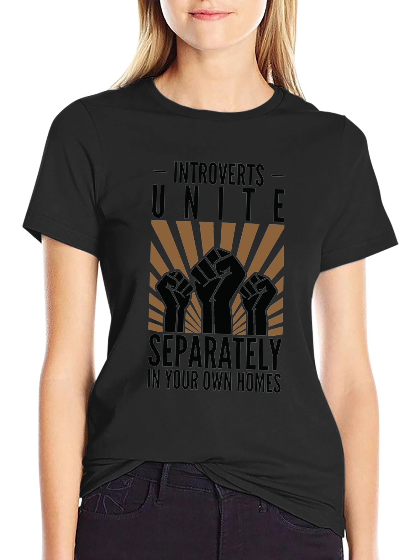 Introverts Unite Separately T-Shirt