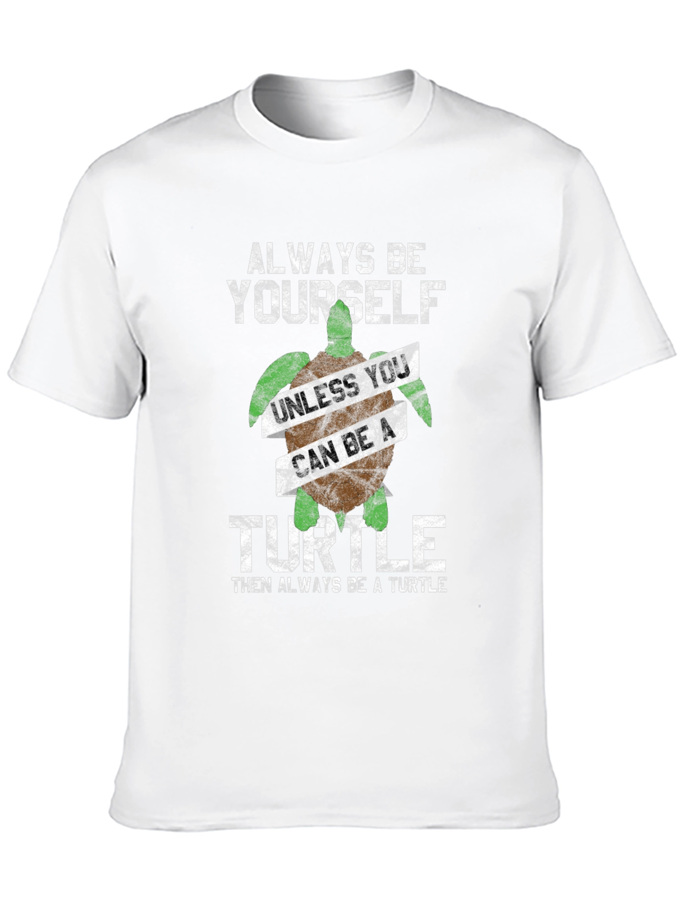 Always Be Yourself Turtle Graphic Tee