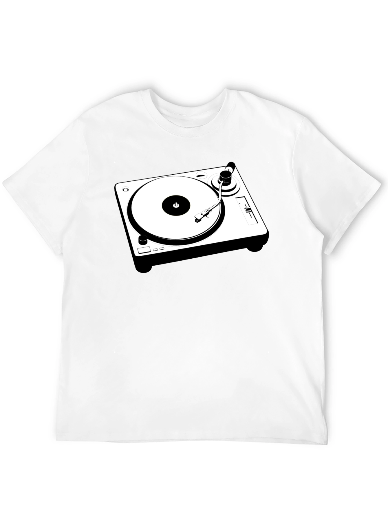 DJ Turntable Graphic T-Shirt