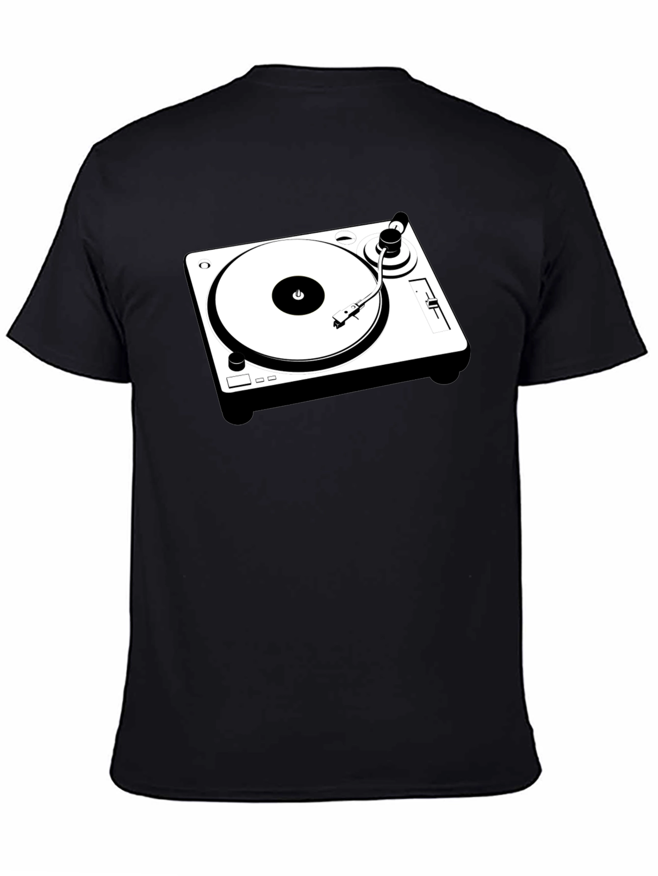 DJ Turntable Graphic T-Shirt