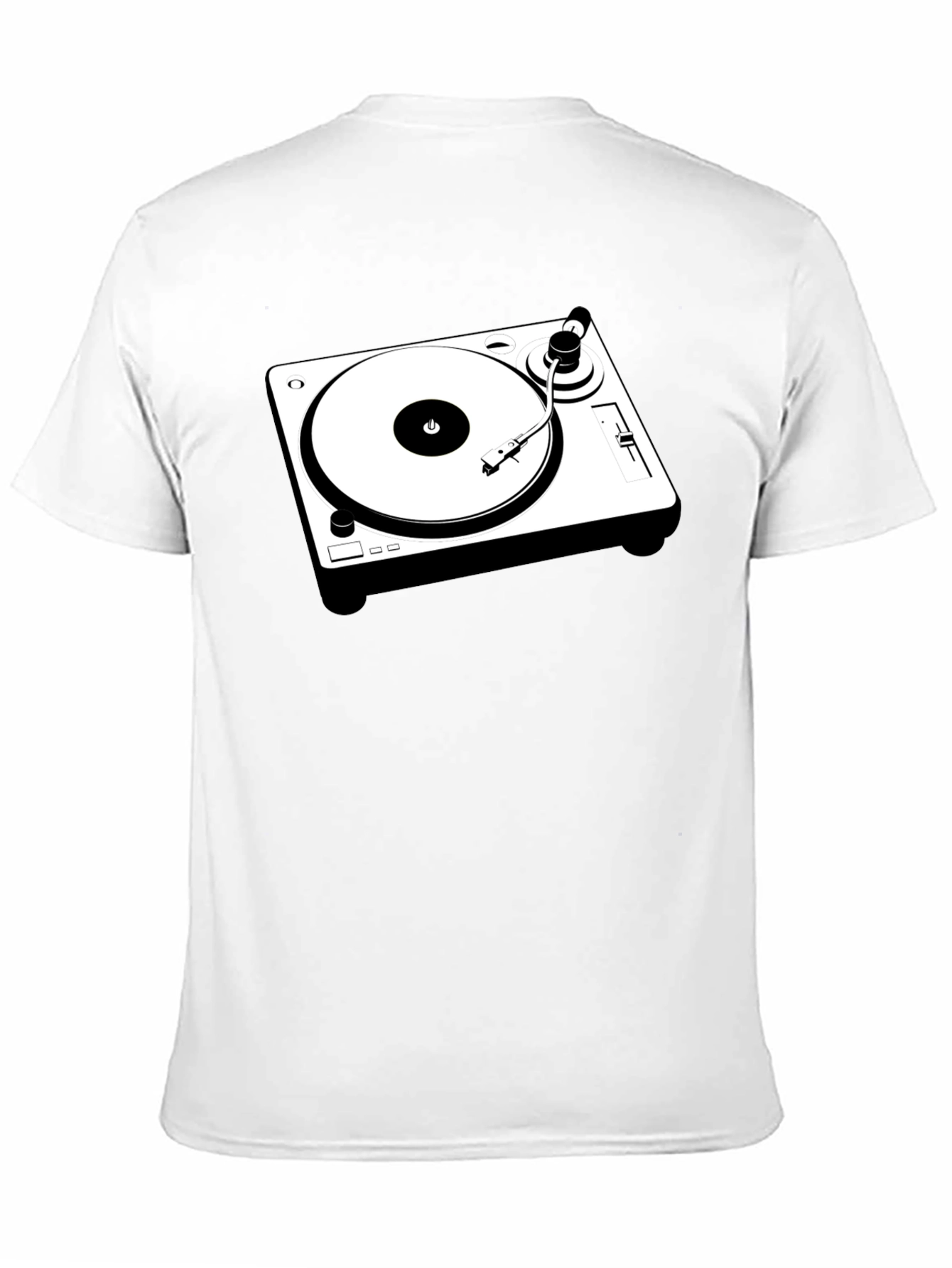 DJ Turntable Graphic T-Shirt