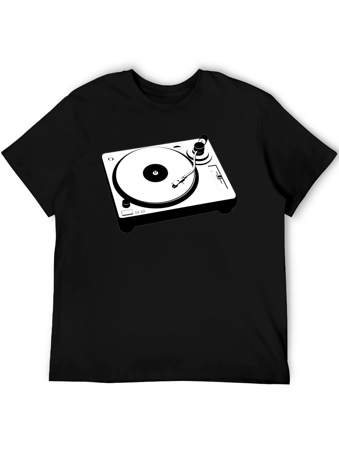 DJ Turntable Graphic T-Shirt