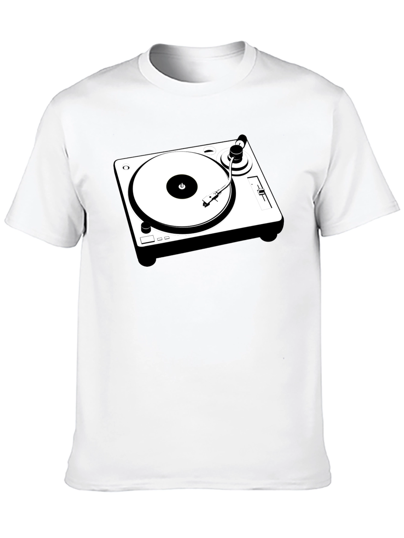 DJ Turntable Graphic T-Shirt