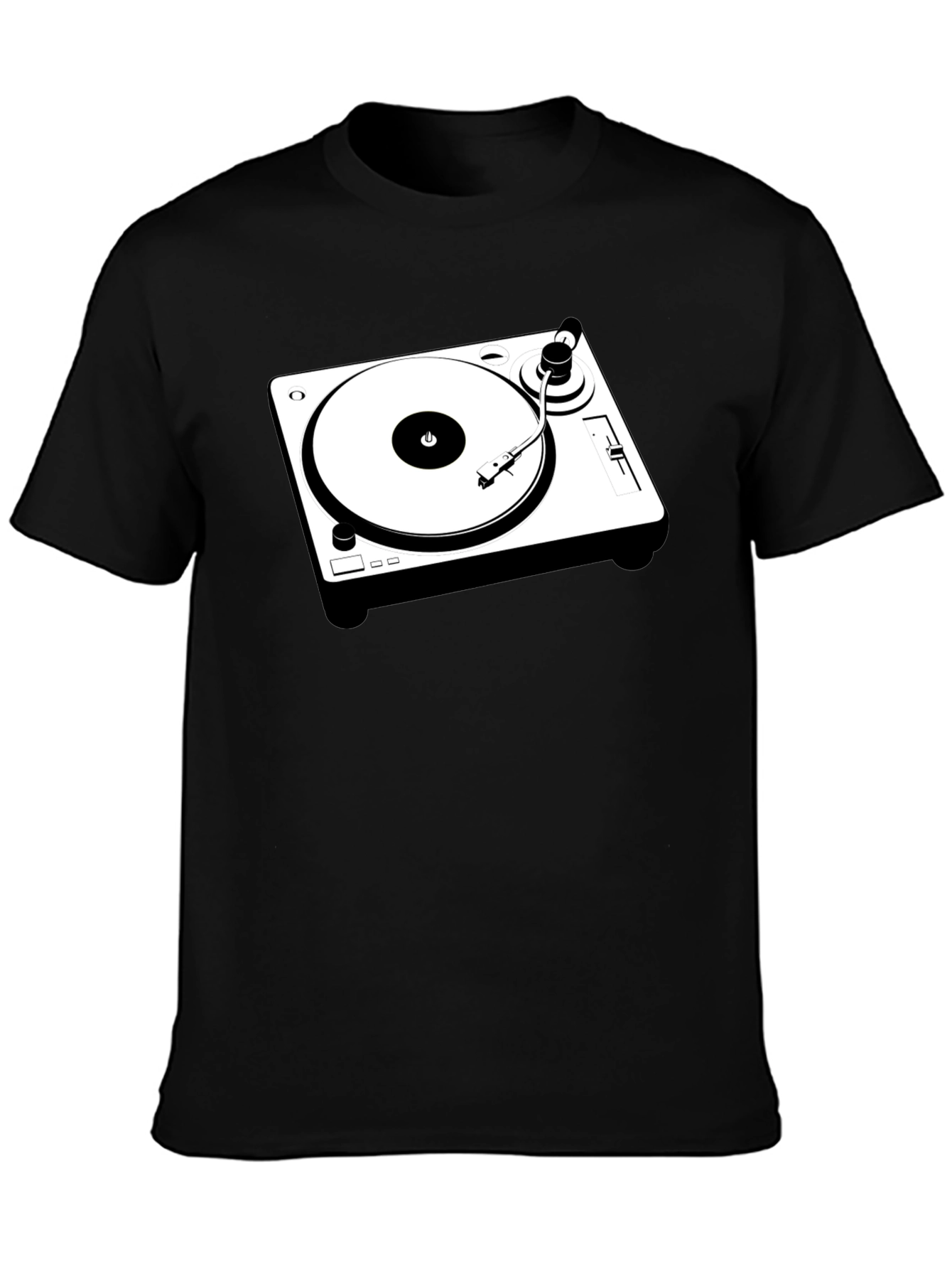 DJ Turntable Graphic T-Shirt