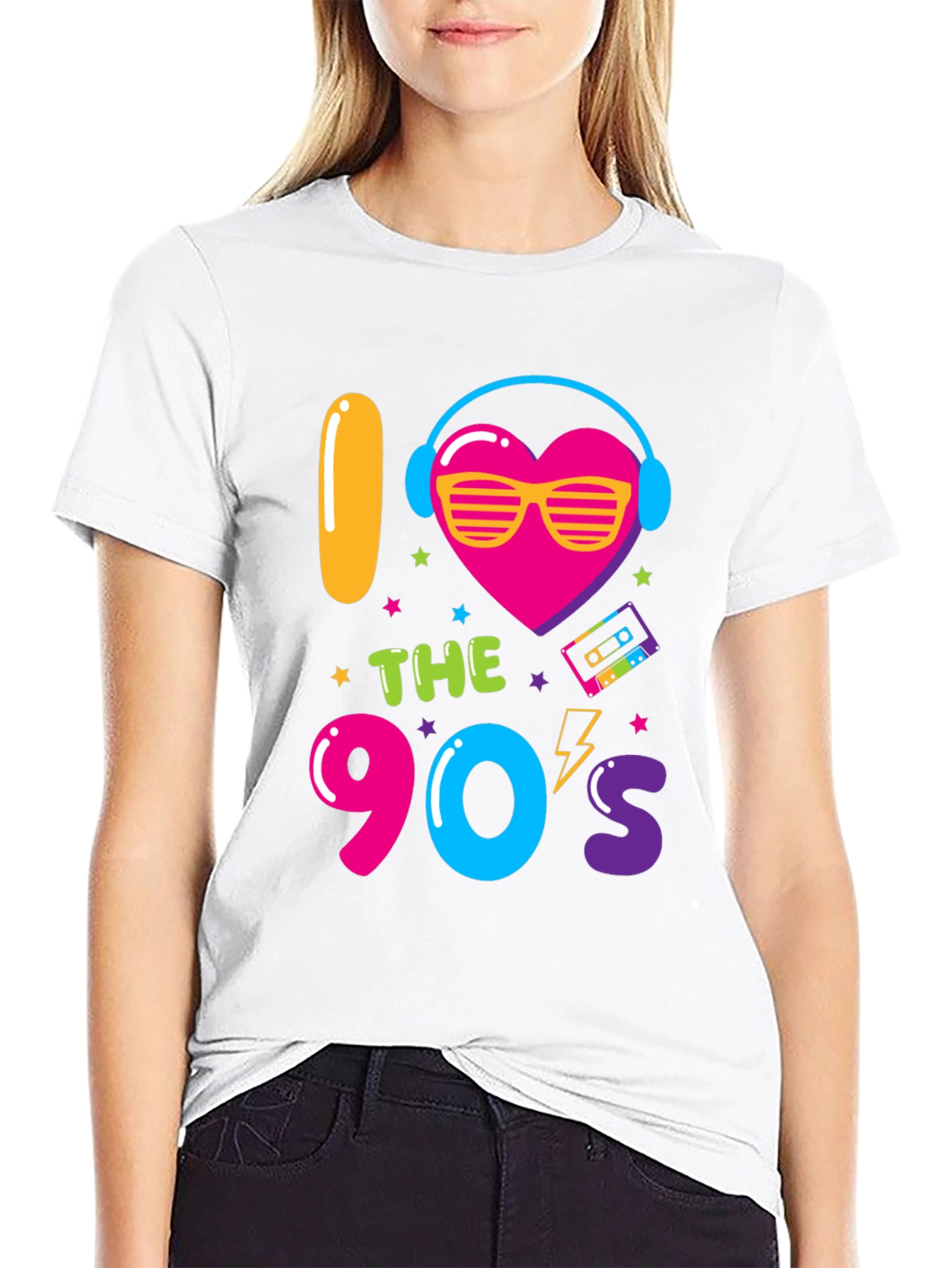 I Love The 90s T-Shirt Retro Throwback