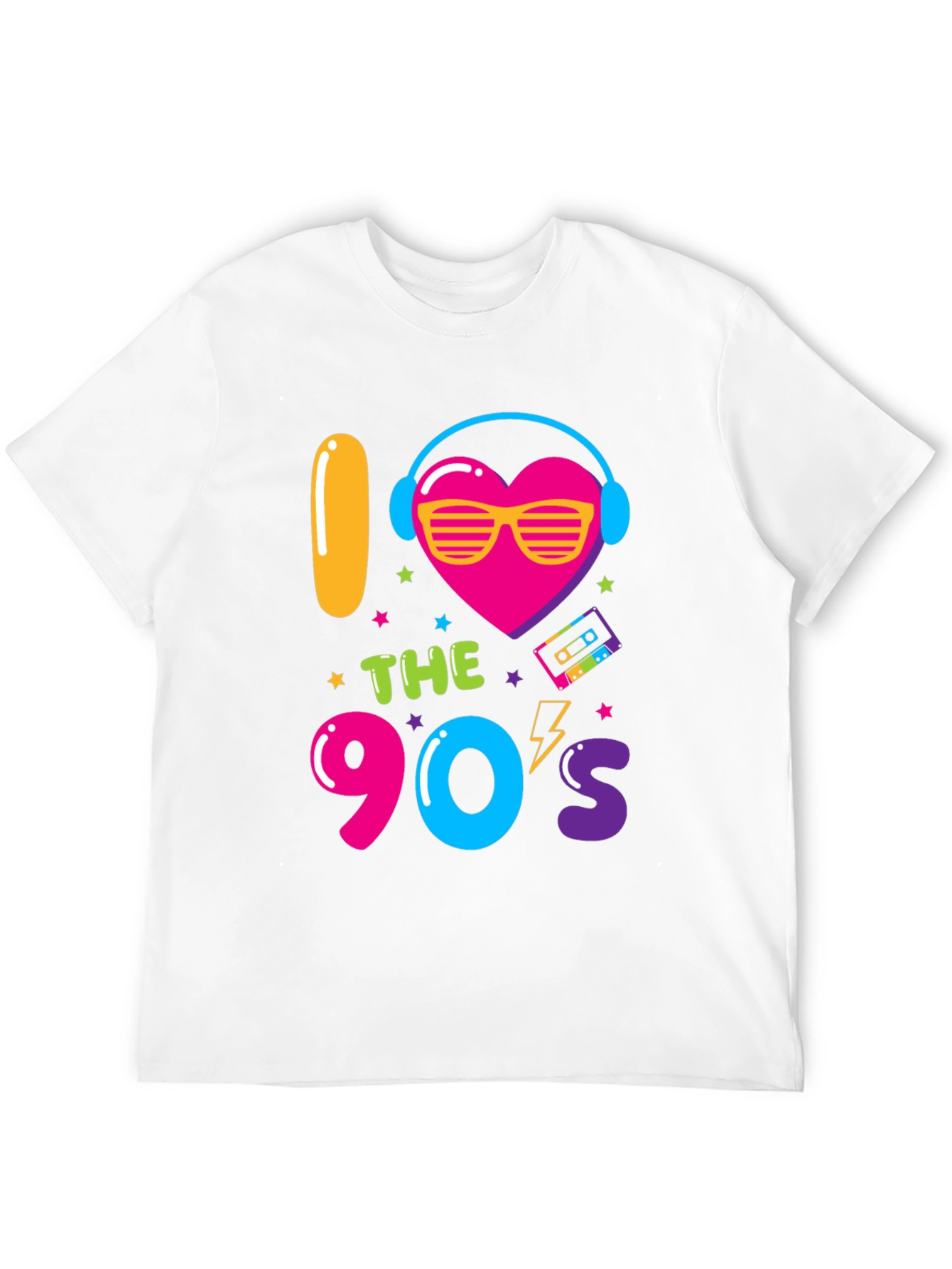 I Love The 90s T-Shirt Retro Throwback