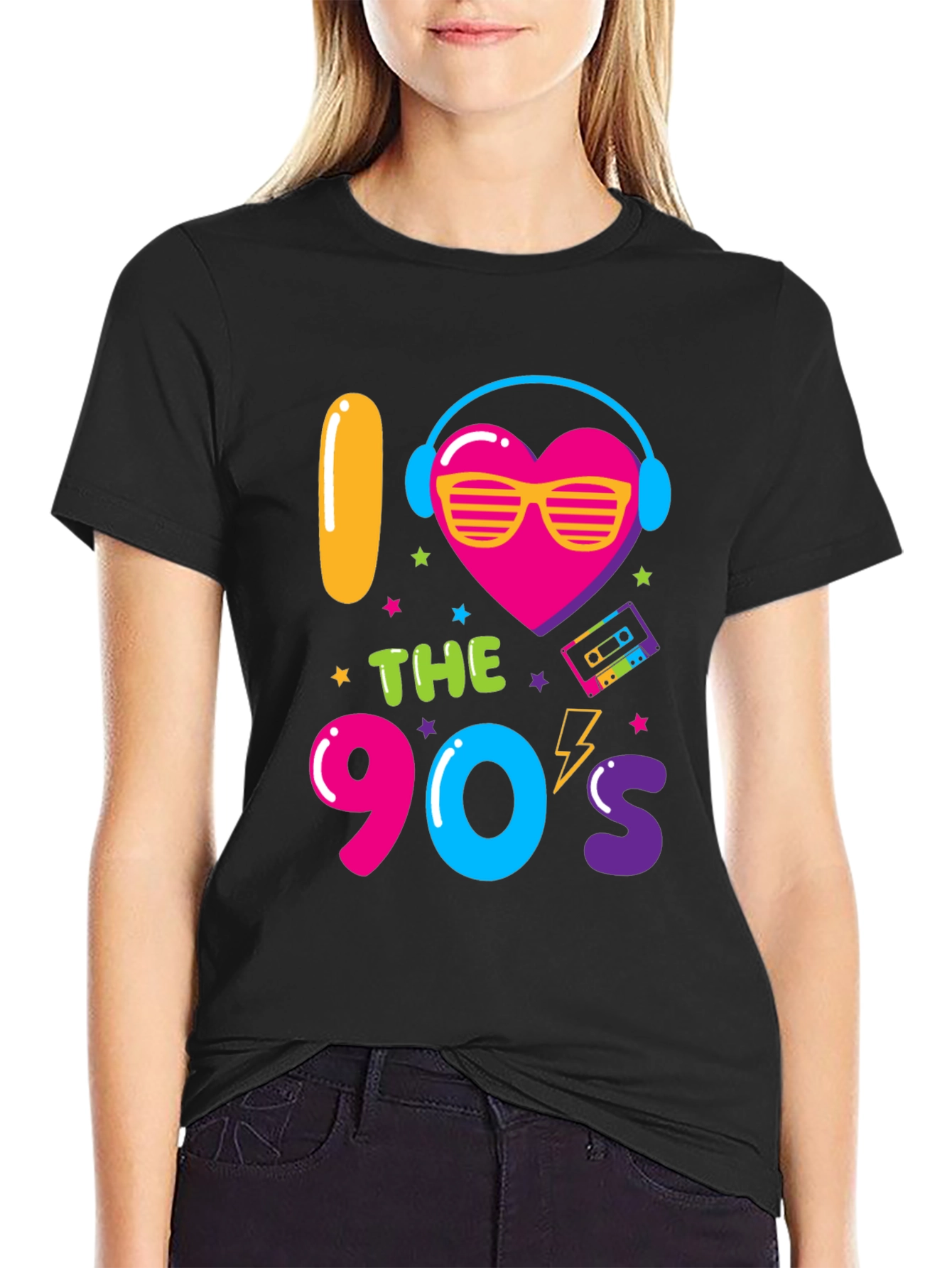 I Love The 90s T-Shirt Retro Throwback