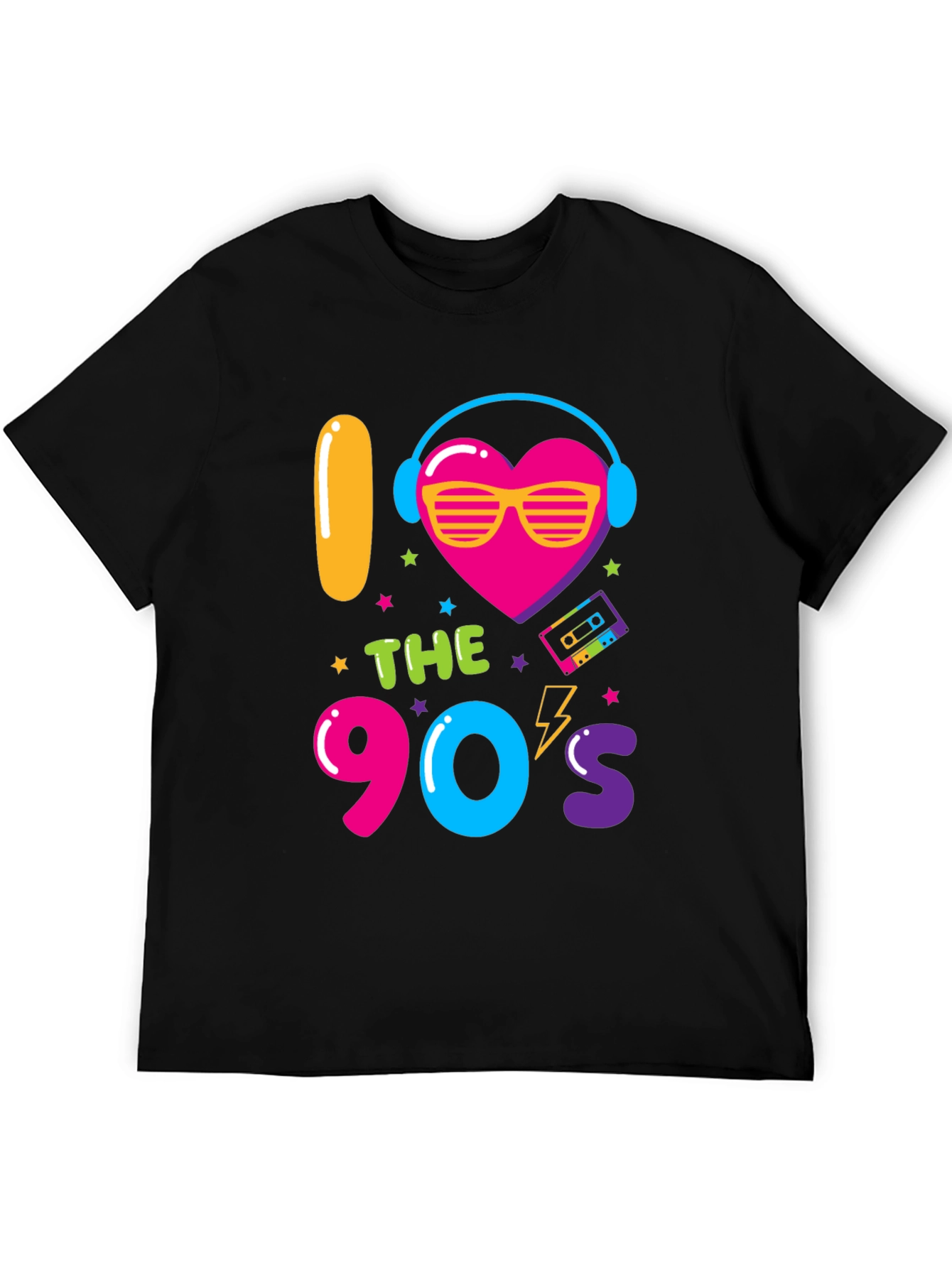 I Love The 90s T-Shirt Retro Throwback