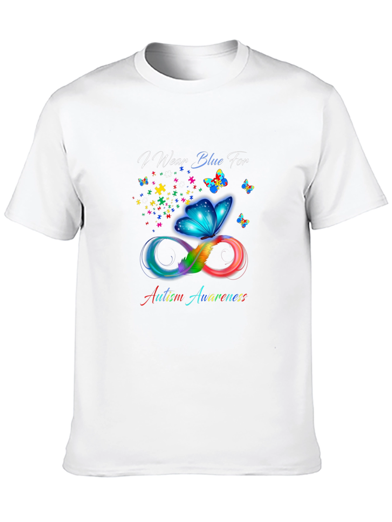 Autism Awareness Butterfly T-Shirt