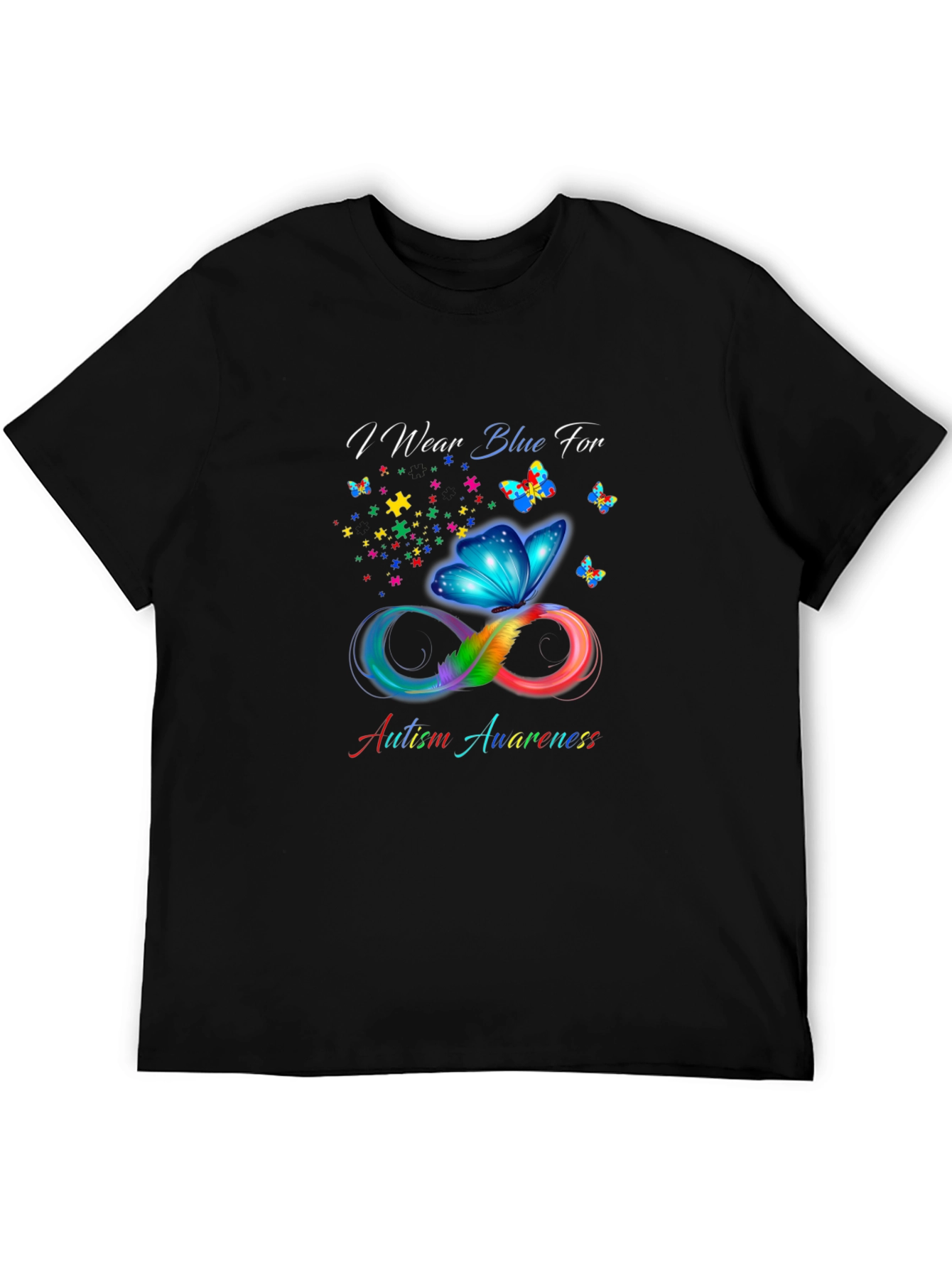 Autism Awareness Butterfly T-Shirt