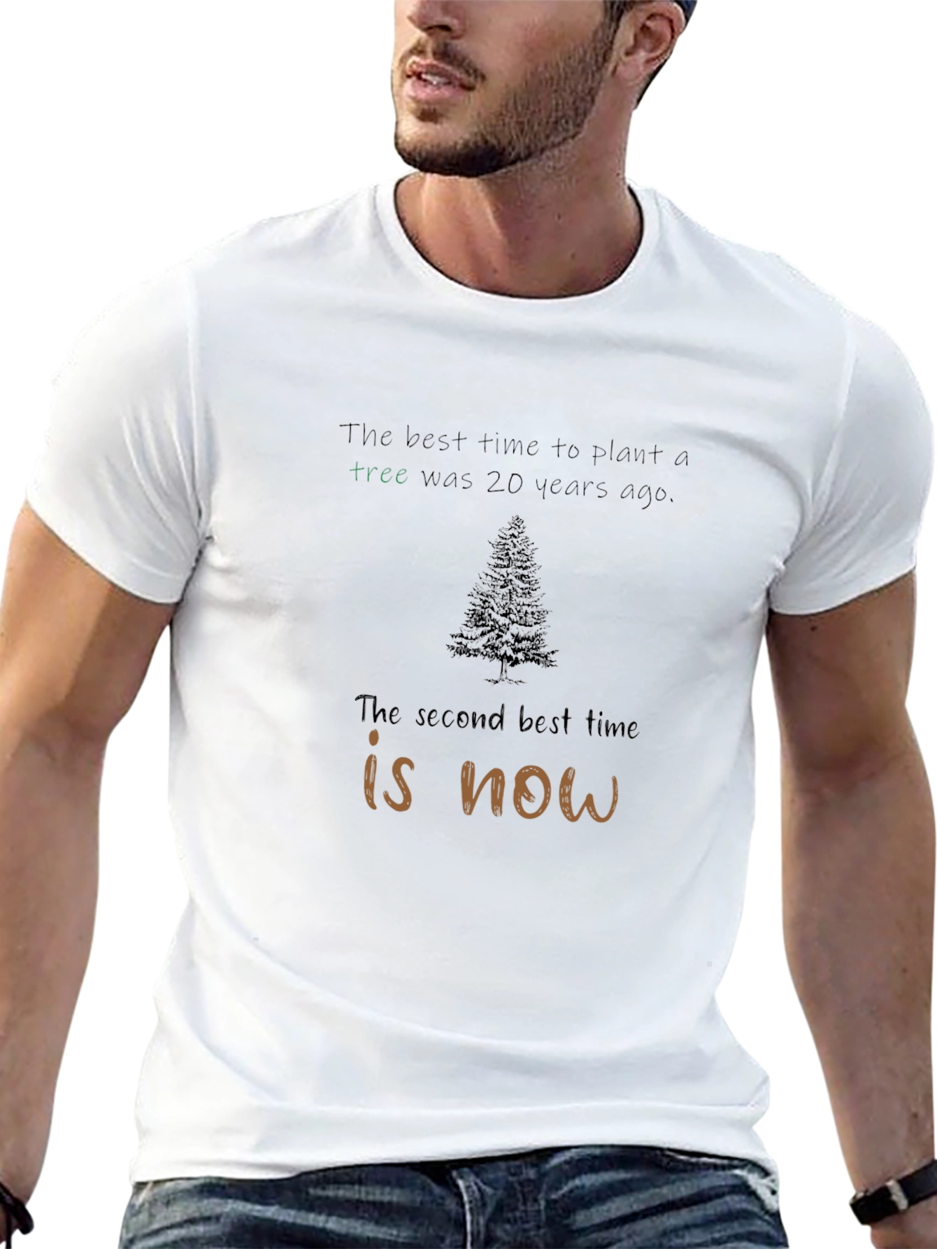Motivational Tree Planting T-Shirt