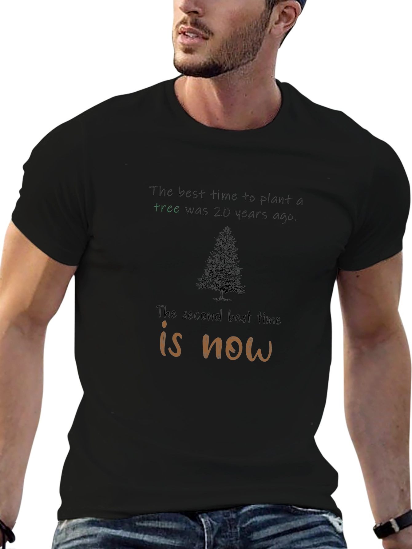 Motivational Tree Planting T-Shirt