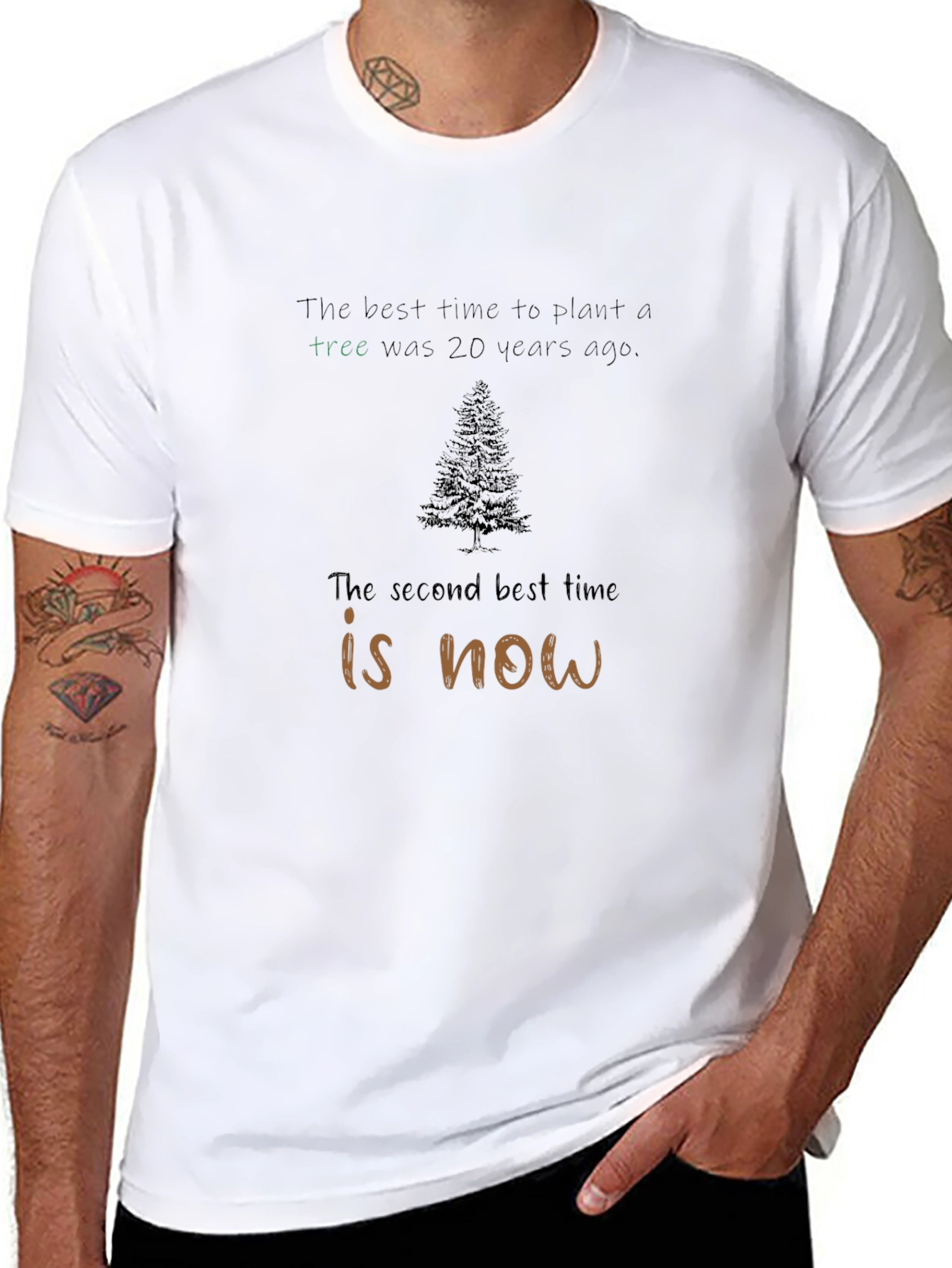 Motivational Tree Planting T-Shirt