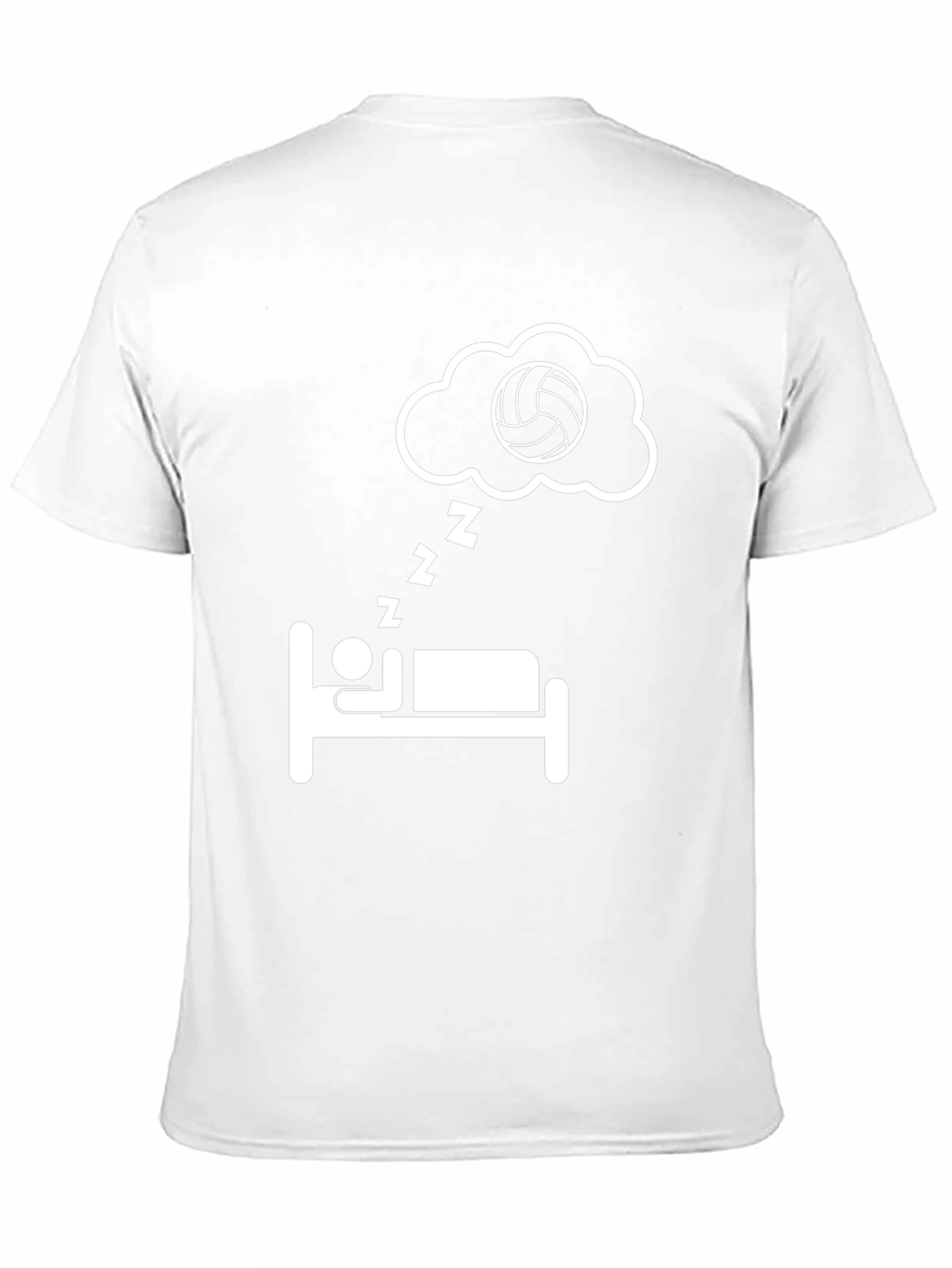 Volleyball Dream T-Shirt - Sporty Sleeper Tee