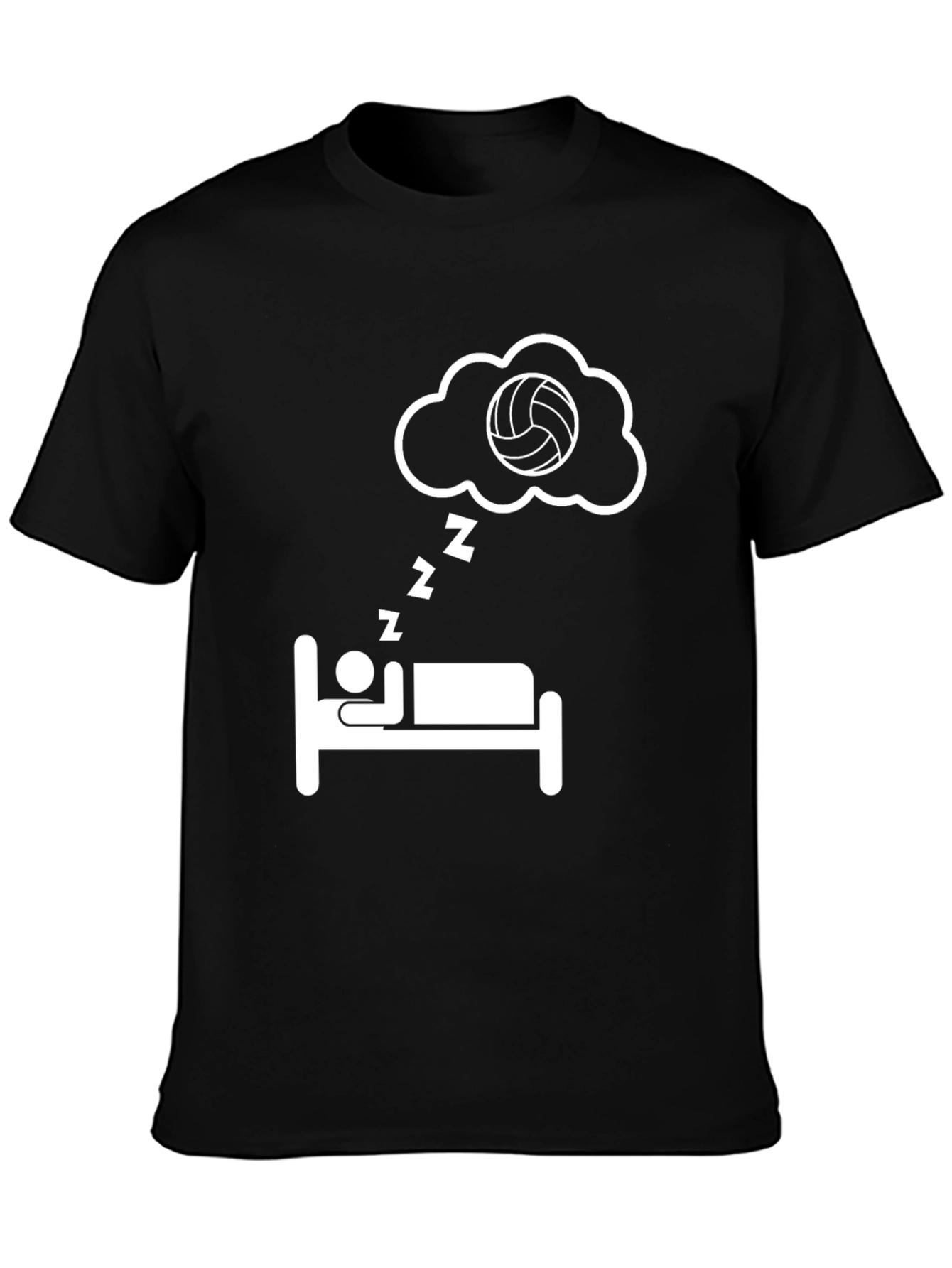 Volleyball Dream T-Shirt - Sporty Sleeper Tee