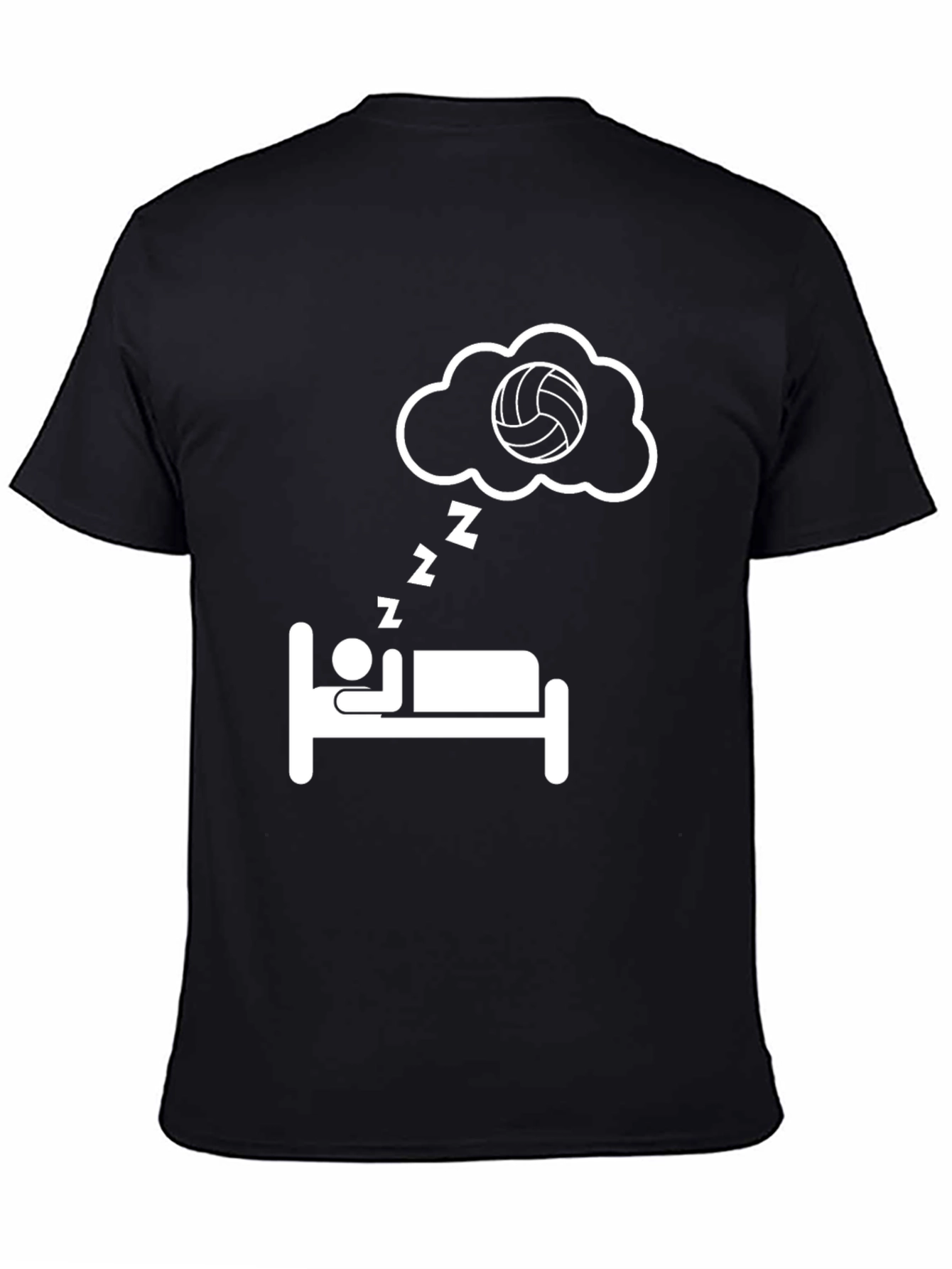 Volleyball Dream T-Shirt - Sporty Sleeper Tee