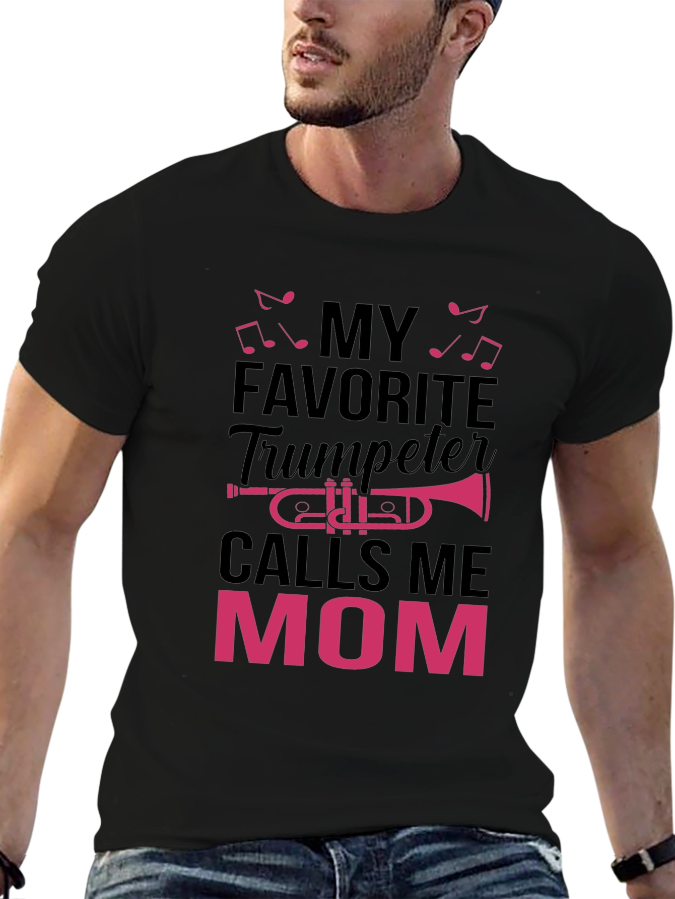 My Favorite Trumpeter Calls Me Mom T-Shirt
