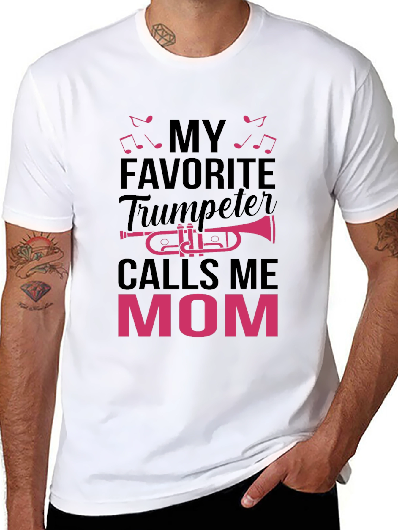 My Favorite Trumpeter Calls Me Mom T-Shirt
