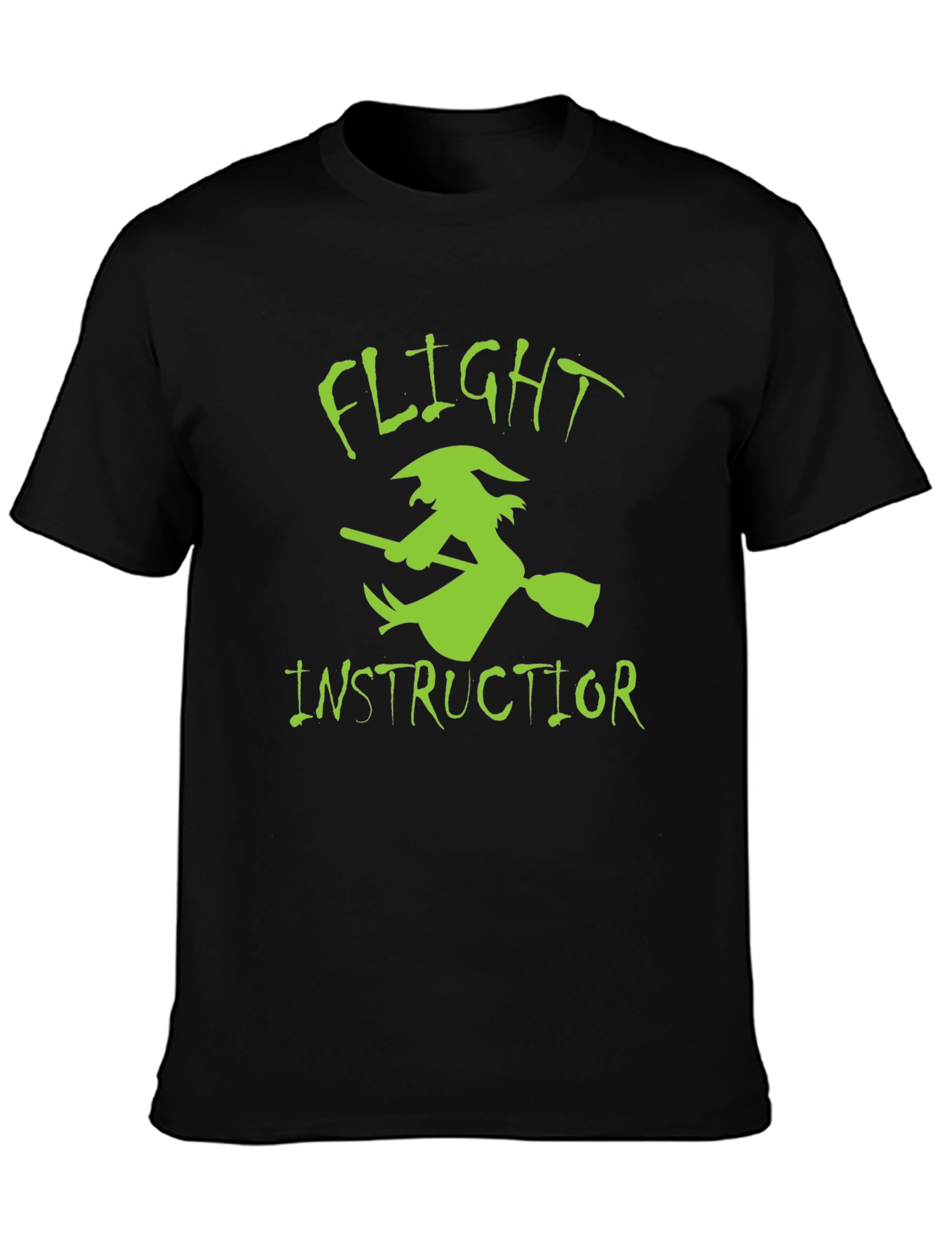 Flight Instructor Witch Graphic Tee - Halloween