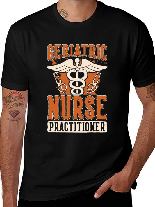 Geriatric Nurse Practitioner Graphic T-Shirt