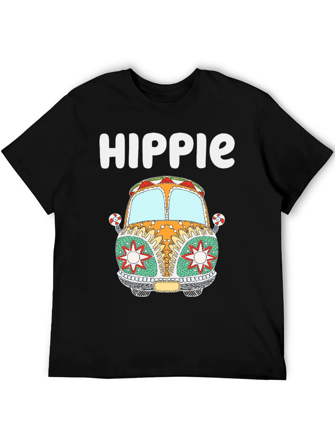 Hippie Van Graphic Tee - Retro Style