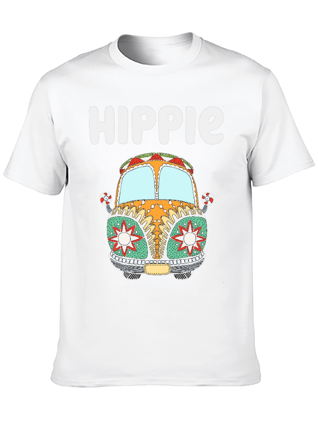 Hippie Van Graphic Tee - Retro Style
