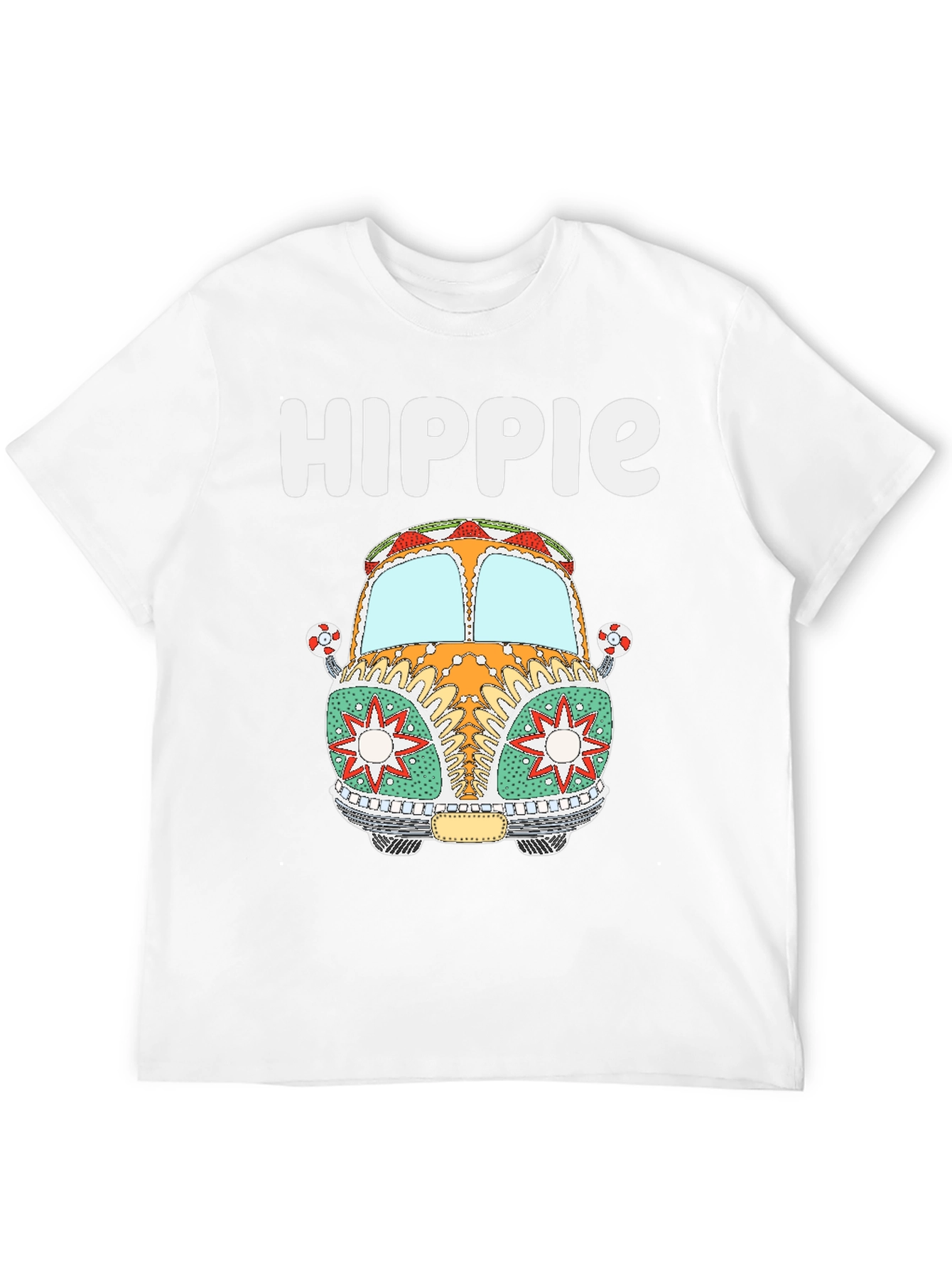 Hippie Van Graphic Tee - Retro Style