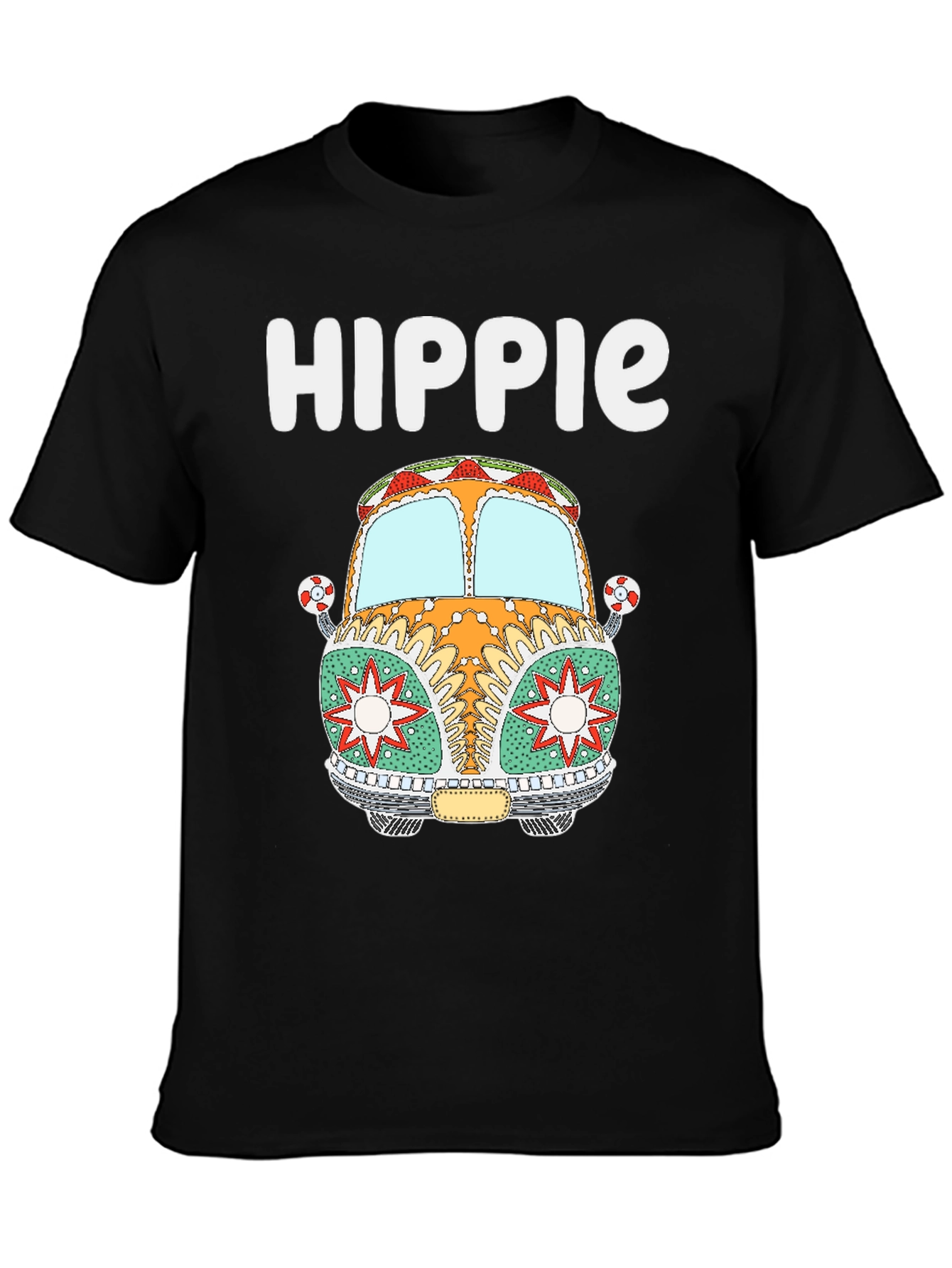 Hippie Van Graphic Tee - Retro Style