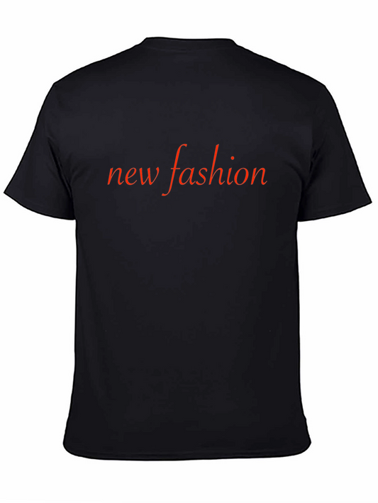 Stylish New Fashion Graphic Black Tee