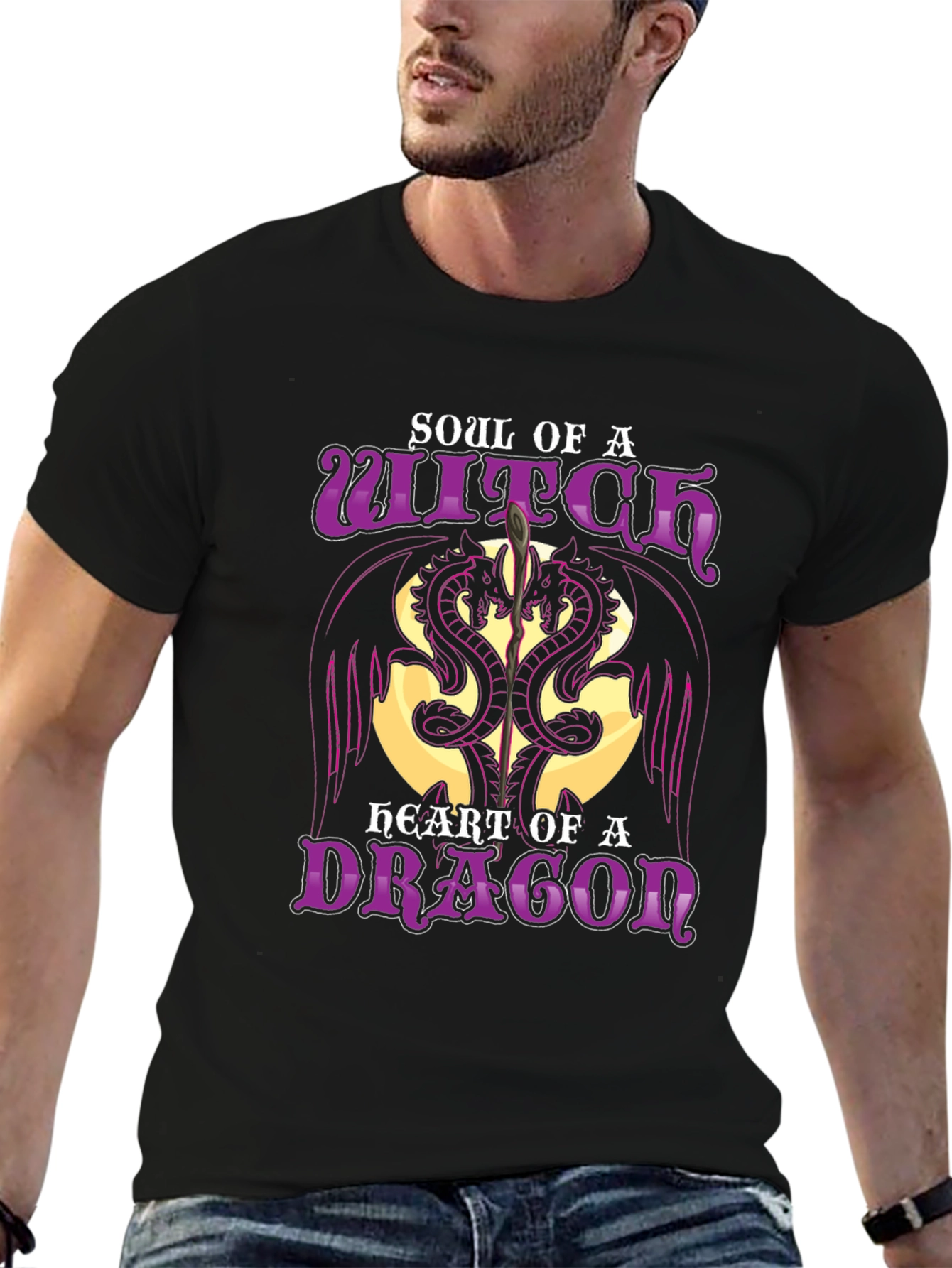 Soul of a Witch Heart of a Dragon T-Shirt